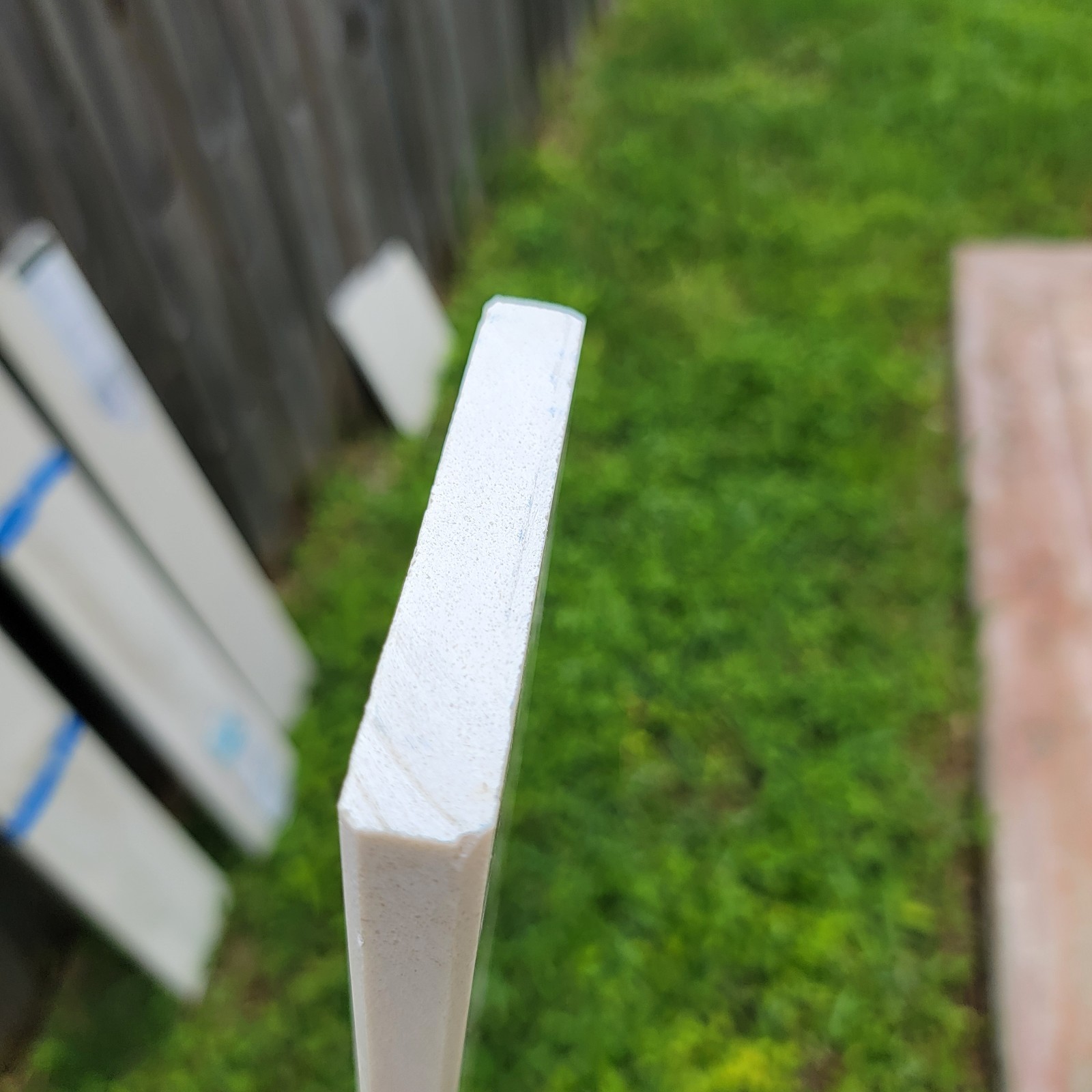 Satori White Cotton Polished Composite Sill Tile – 7 Pieces of Various Sizes