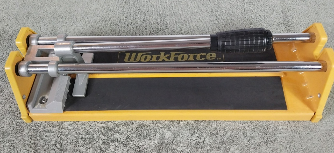 Workforce 14″ Tile Cutter THD14 Ceramic Porcelain Tile Tool Lightly Used