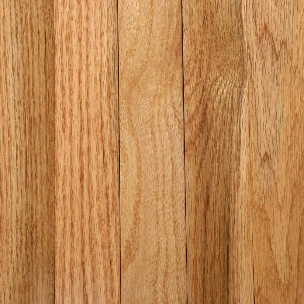 Plano Rustic Natural Oak 3/4 In. T X 2-1/4 In. W Smooth Solid Hardwood Flooring