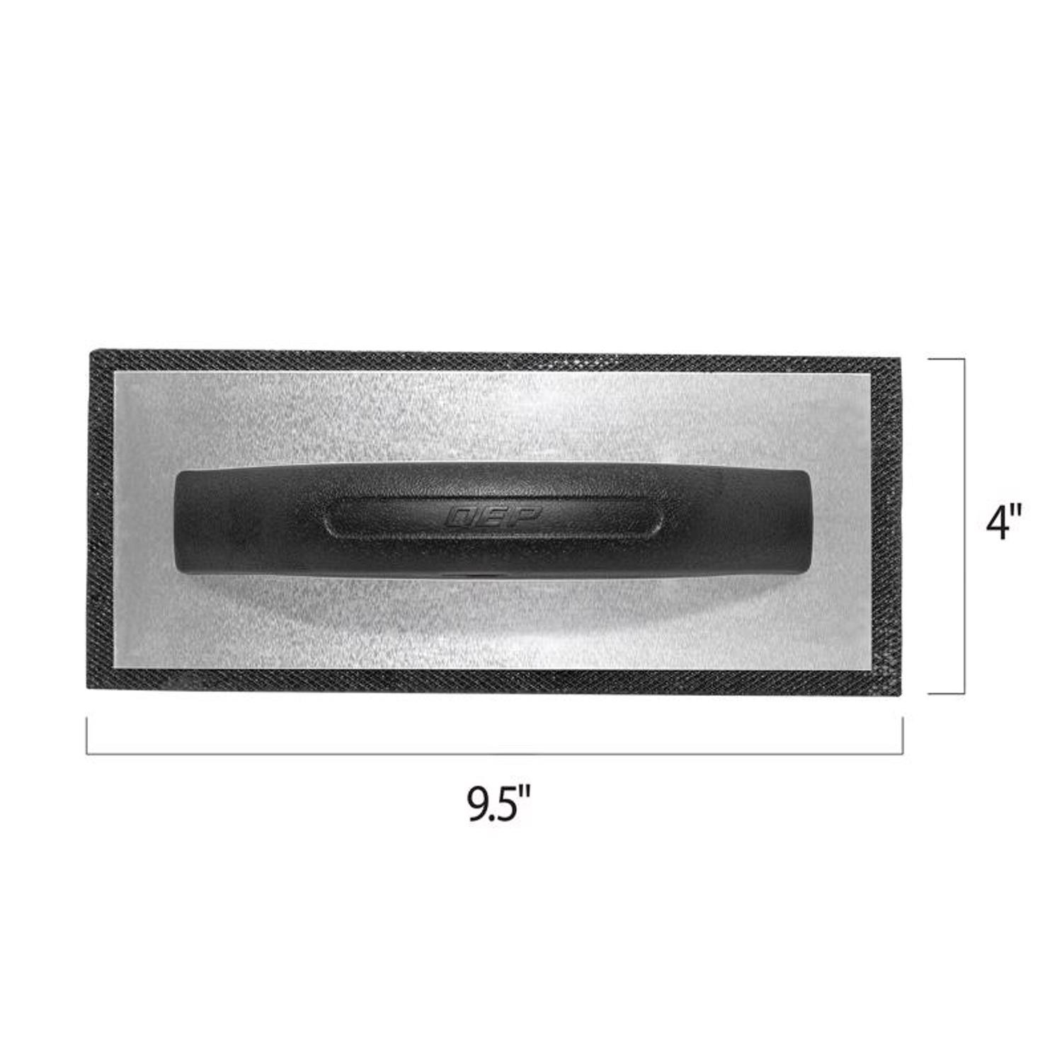 QEP 10060 Economy Rubber Grout Float 9 L x 4 W in. with Plastic Handle