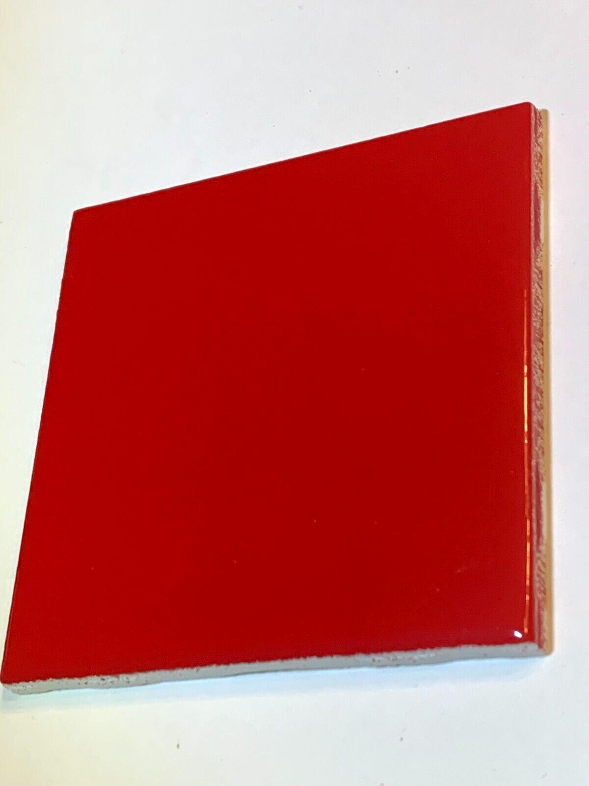 NEW AMERICAN OLEAN 4″ x 4″ CHERRY RED S01 GLOSS * 30 * TILES