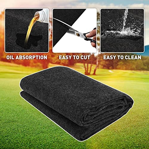 Golf Cart Parking Mat 9.18 ft. x 4.92 ft Oil Absorbent 9.18 FT x 4.92 FT