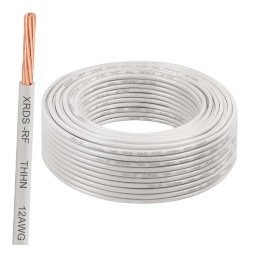 12AWG THHN Wire 100FT – Electrical Building Wire Stranded 12AWG 100FT White