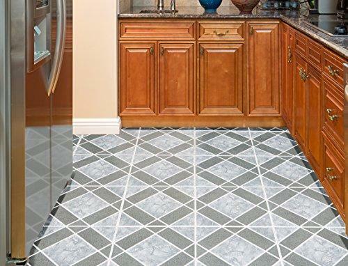 Achim Home Furnishings FTVGM30320 Nexus 12-Inch Vinyl Tile, Geo Light and Dark