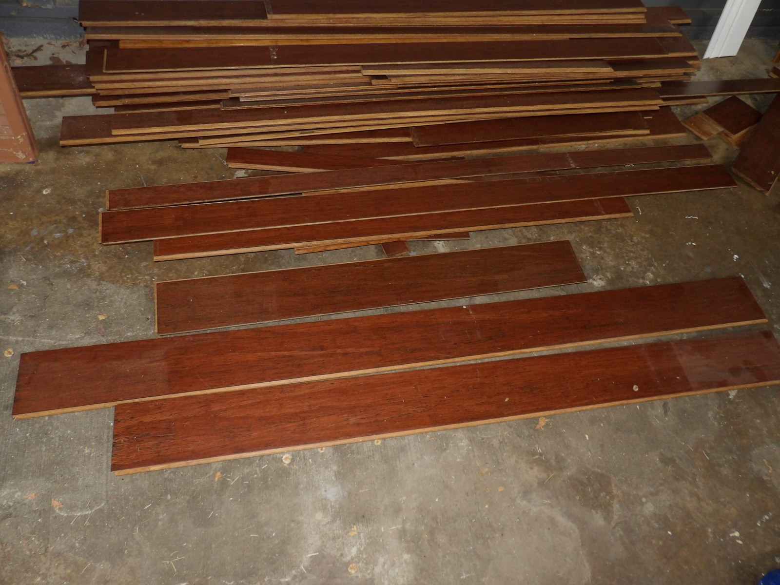 App. 80 Square Feet of Used Bamboo Flooring Very Good Condition Pick Up only