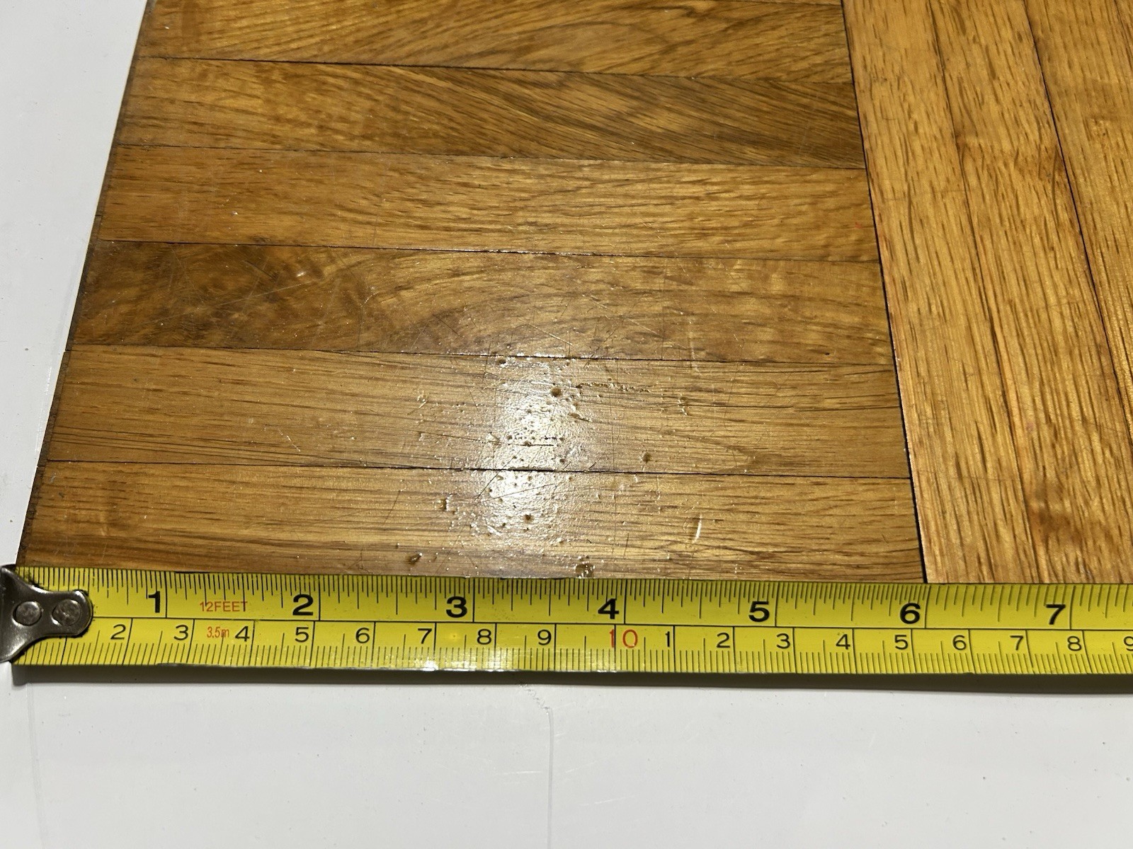 Solid Oak Parquet Flooring 6×6 20 Tiles 5 Sq Ft Reclaimed Hardwood Lot