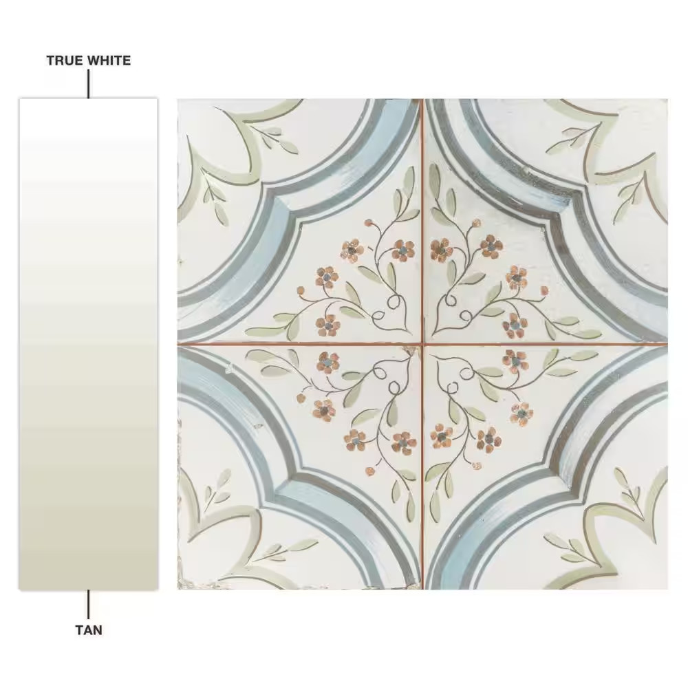 Kings Original Nijar 17-5/8 In. X 17-5/8 In. Ceramic Floor and Wall Tile (10.95