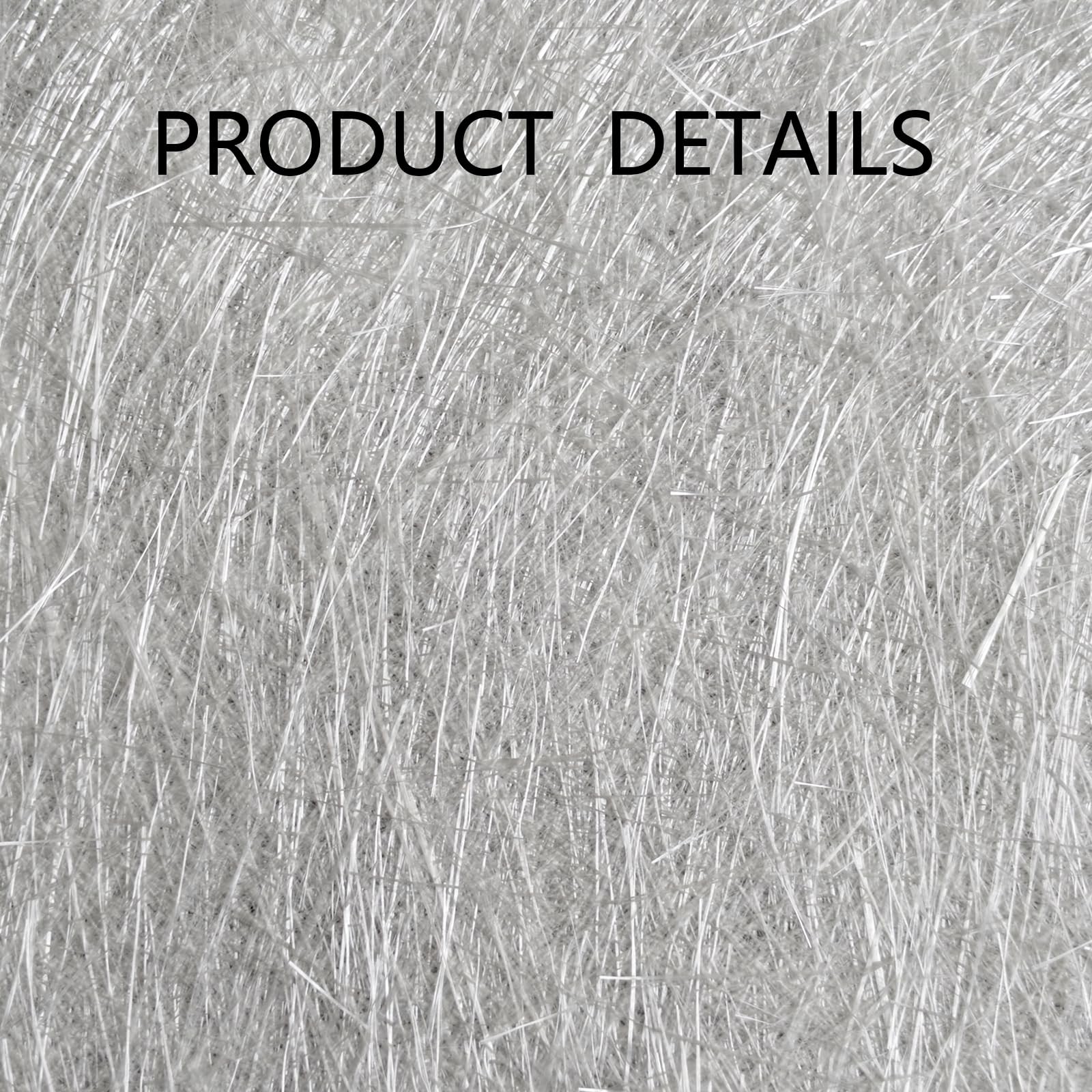 Fiberglass Chopped Strand Mat, 10 10 yards x 4 inches, 1.5 oz/ft², white