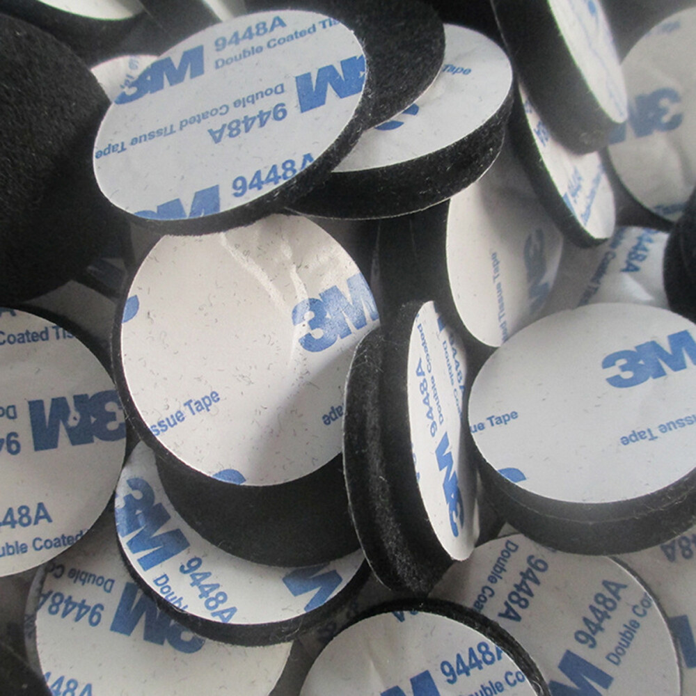200PCS Round Felt Pads 2CM Diameter Floor Protector Pad for Chair Furniture