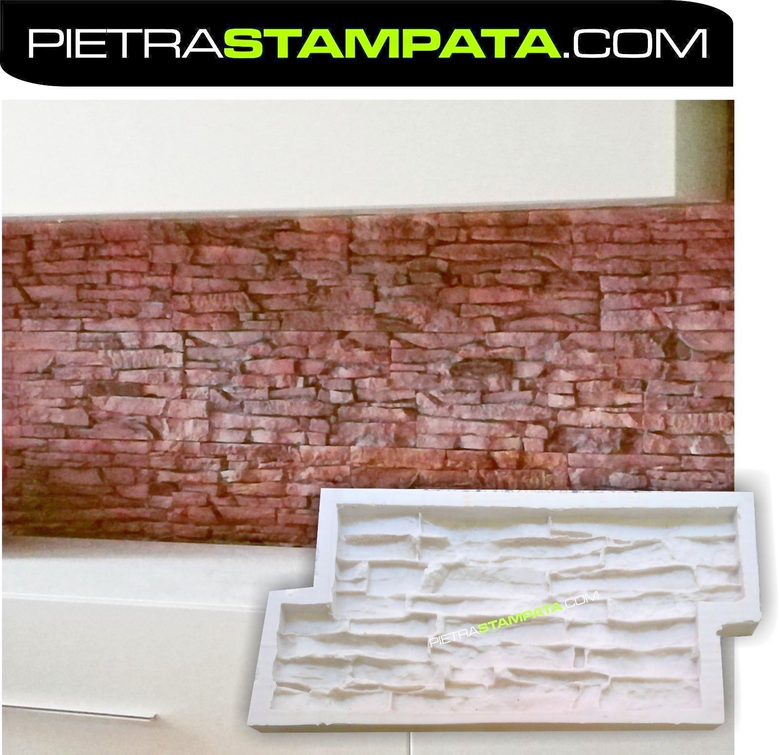 VENEER STONE MOLD CASTING MOLD CONCRETE MOLD Polyurethane rubber mold