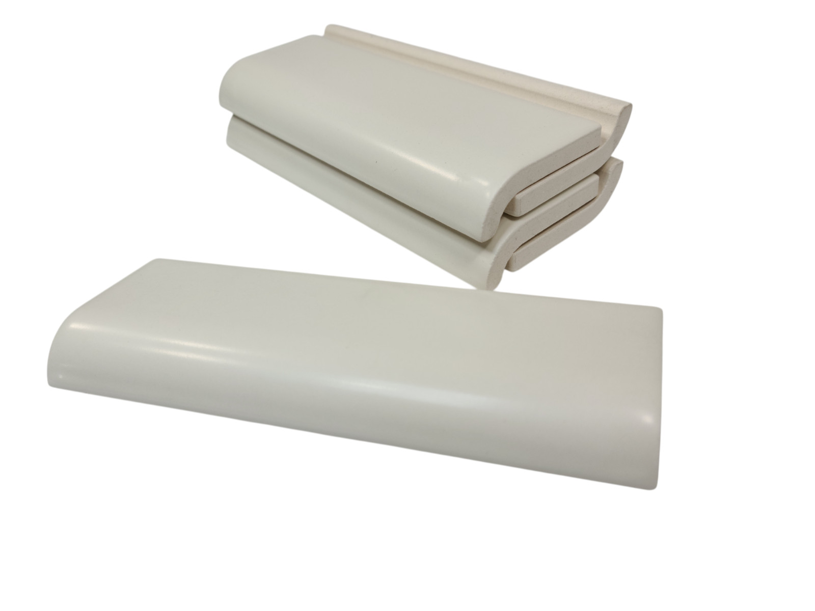 Light Bone Biscuit Ceramic Tile Mud Cap Backsplash Subway Classic Color 346