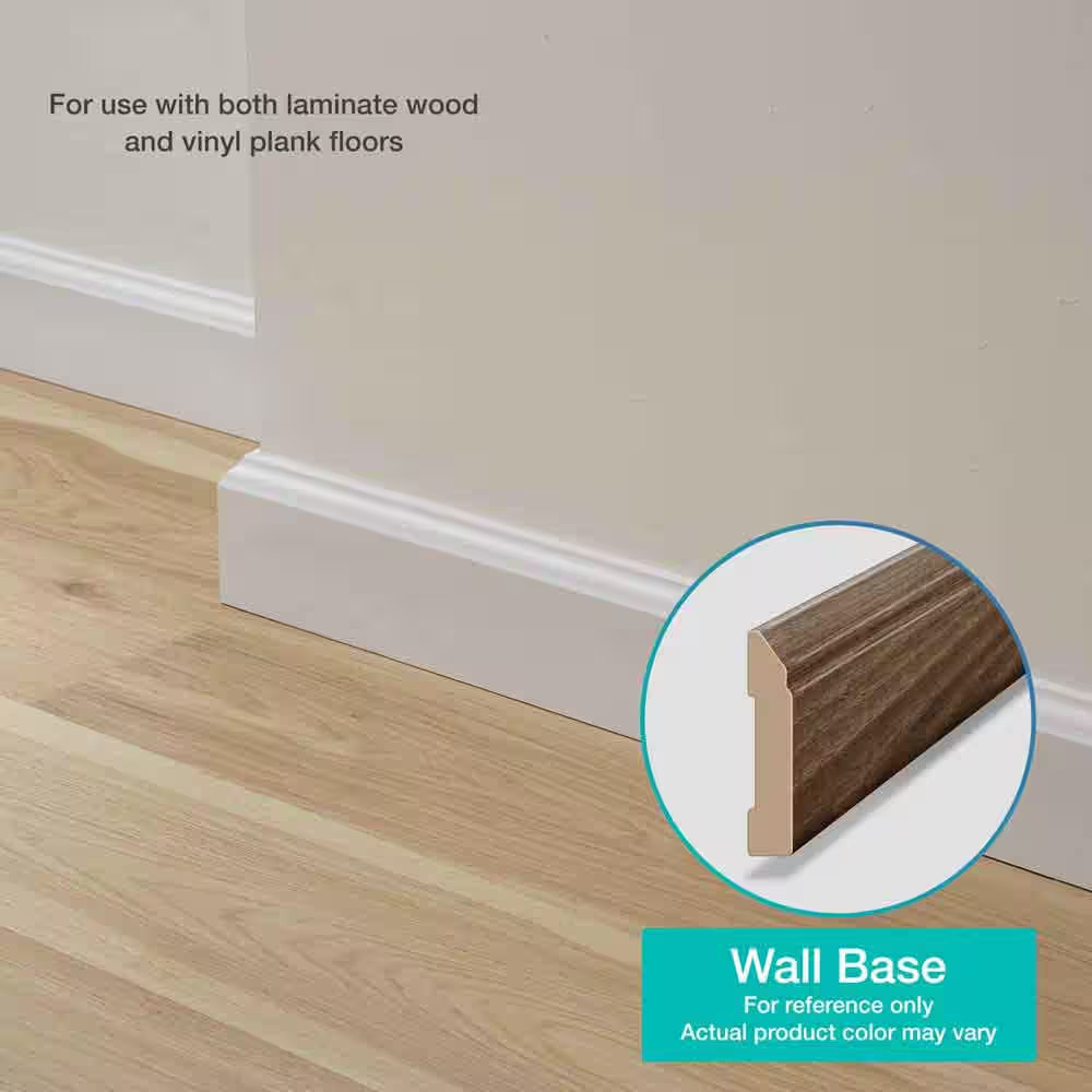 Chestnut 0.62 In. T X 3.3 In. W X 94.5 In. L Base Molding