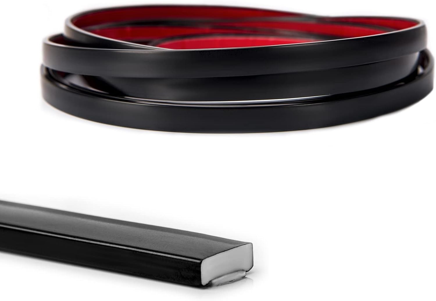Artistic 30 Ft Black Peel and Stick Vinyl Trim – Perfect for Backsplash & More