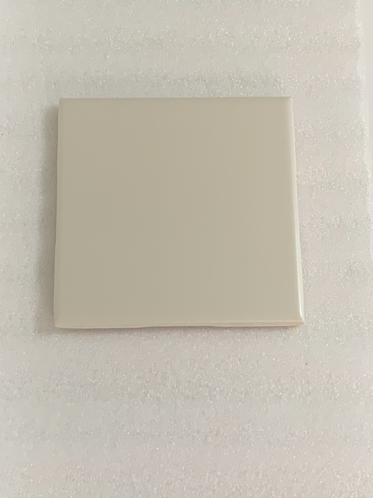 New Vintage Florida Ceramic Tile Bone White 4 3/8″ x 4 3/8″ Matte *8*pcs