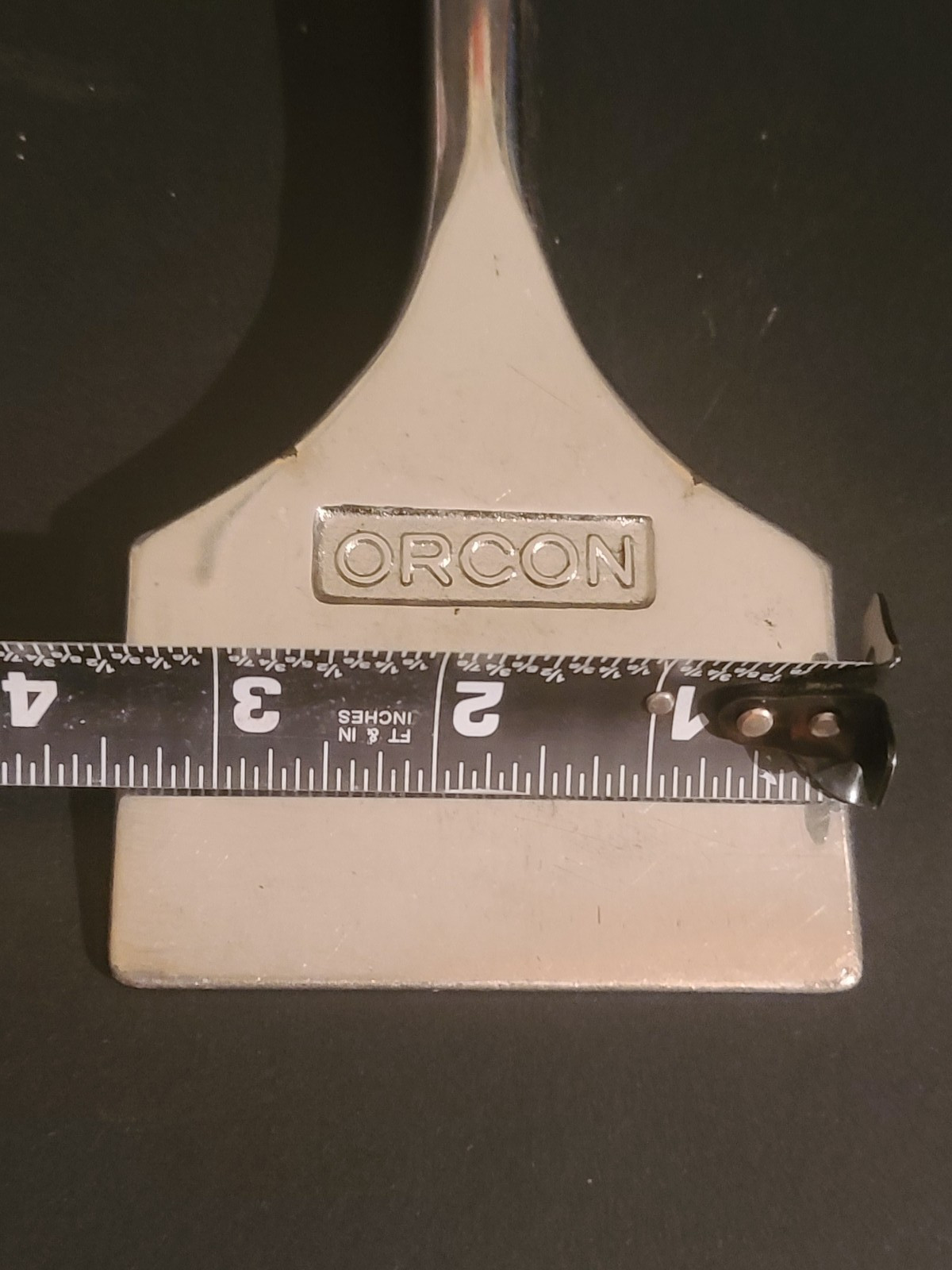 Orcon Flooring Chisel Carpeting Tool Stairs Tuck 3-1/2” Chrome Finish