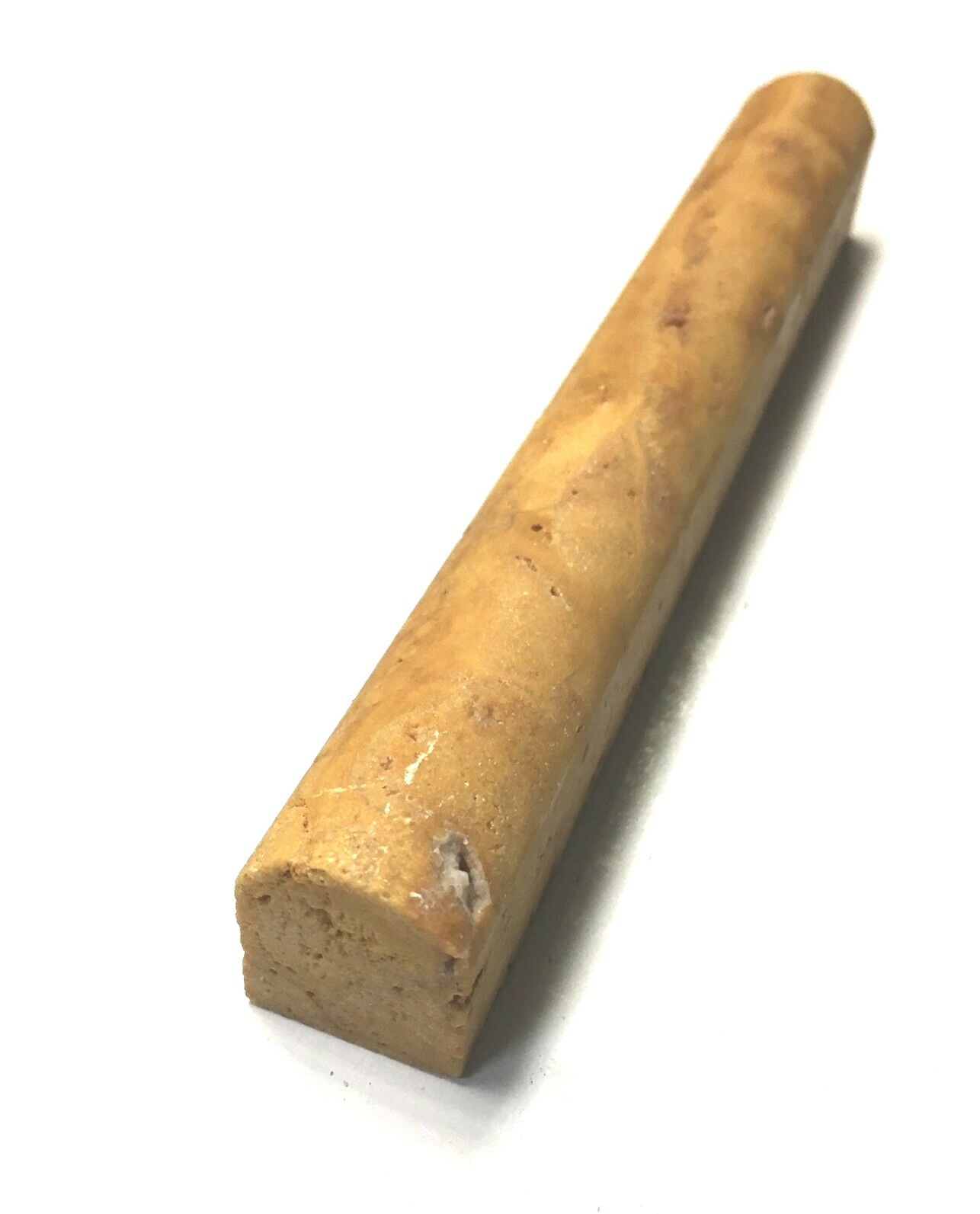 3/4″X6″ Gold Travertine Chair Rail Pencil Profile Molding Trim Piece Wall Tile