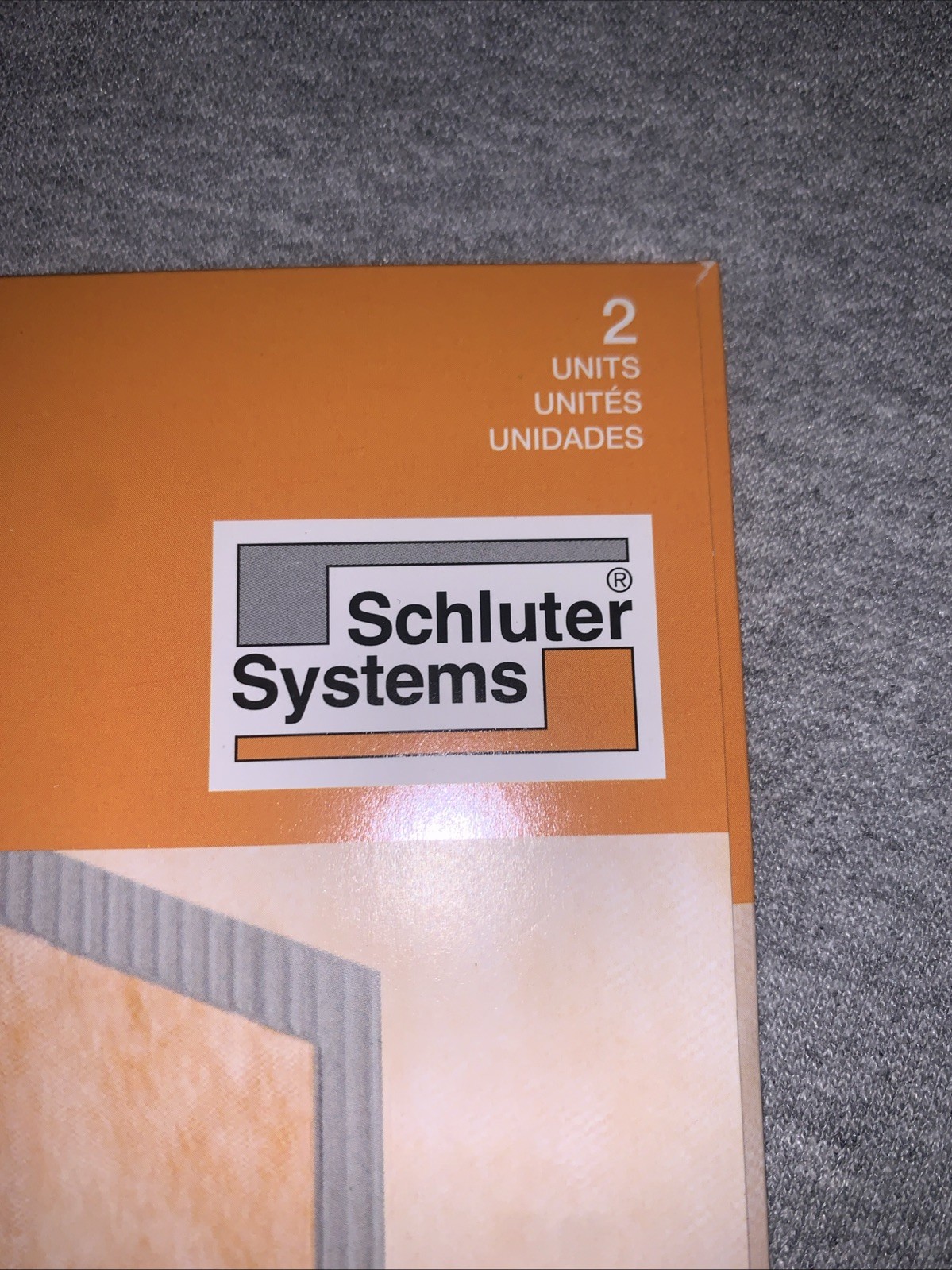 Schluter- KERDI Inside Corners, 1 Pack – 2 Pieces, KERECK/F12, New! Sealed!