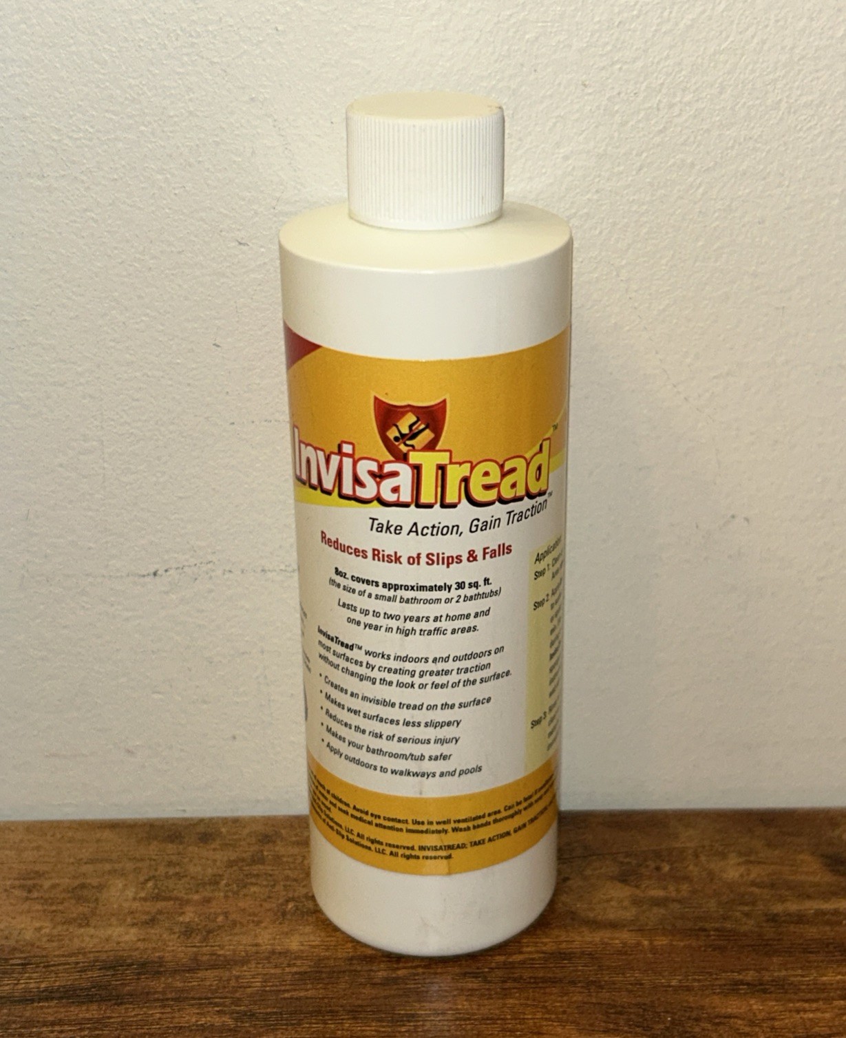 InvisaTread Slip-Resistant Surface Treatment – Set of 3 (75% Full)