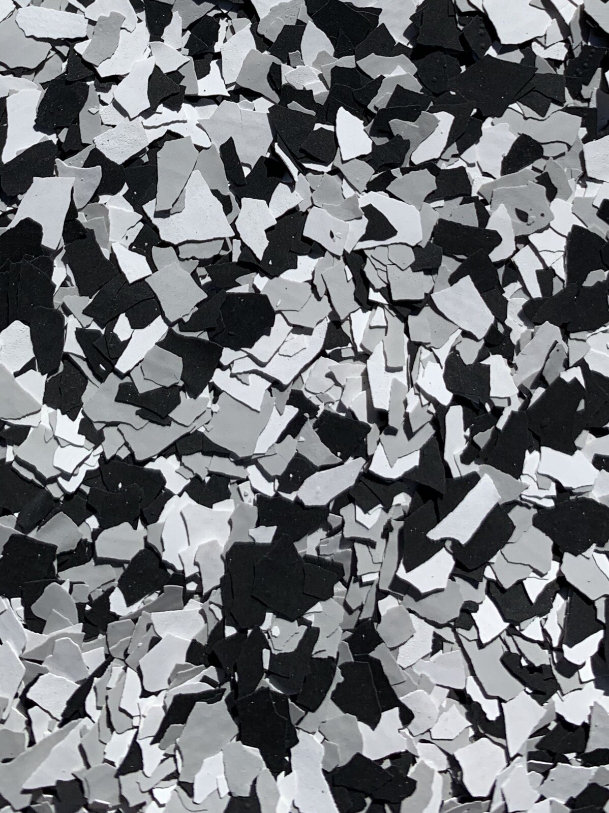 CHIPS FLAKES FOR EPOXY FLOORS OBISPO MIX 1/4” 40 Lb Cs