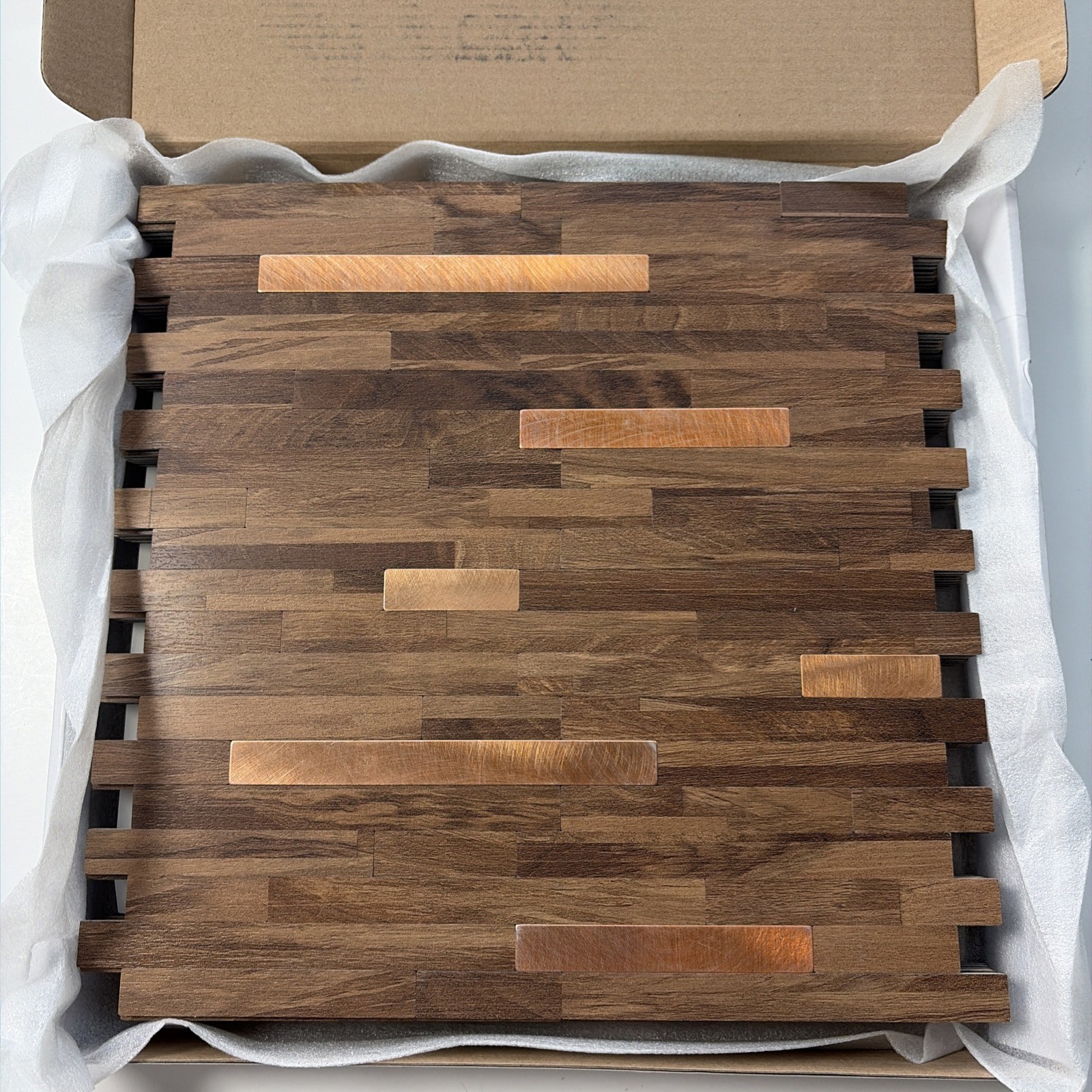 Midcard 10 Sheets Peel and Stick Backsplash PVC Wall Tile