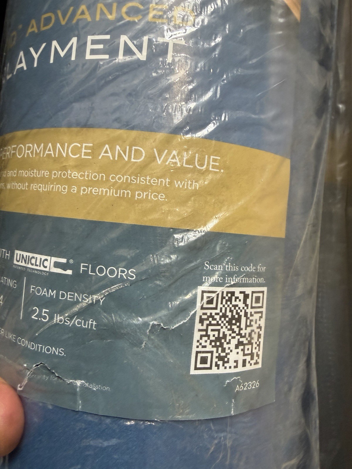 PERFORMACE ACCESSORIES REALSOUND ADVANCED UNDERLAYMENT 100 SQ FT, A6236