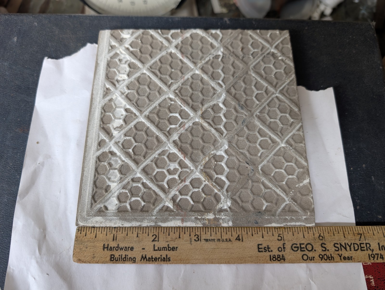 2 Pieces Dal-tile French Quarter Mardi Gras 6×6 Glazed Ceramic Floor Tile