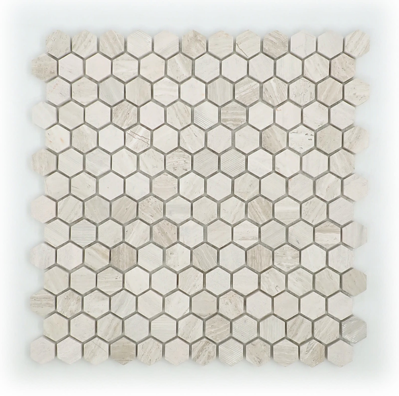 Emser Tile M05METR1212M1HV2 Marble – 12″ x 12″ Geometric Wall – Grey
