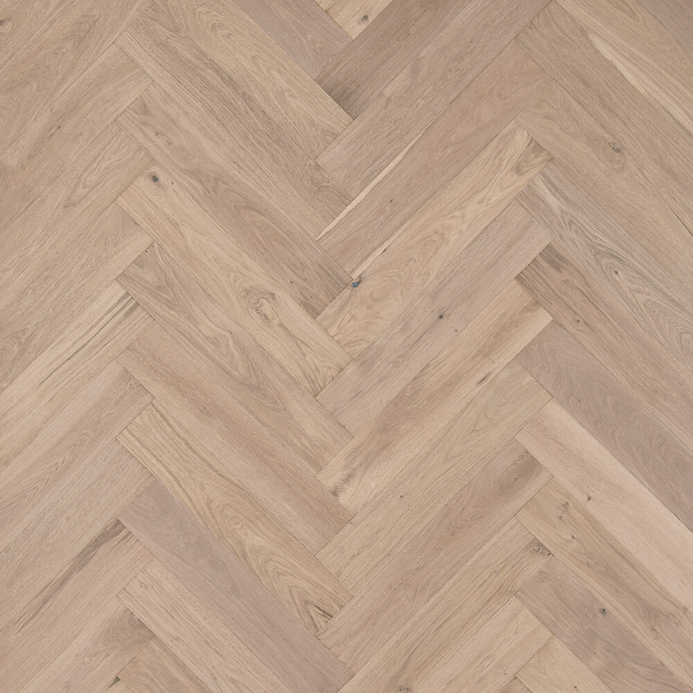 Mannington Hardwood HPLS37SNWF1 Latitude Park City Snowcap Herringbone 465027
