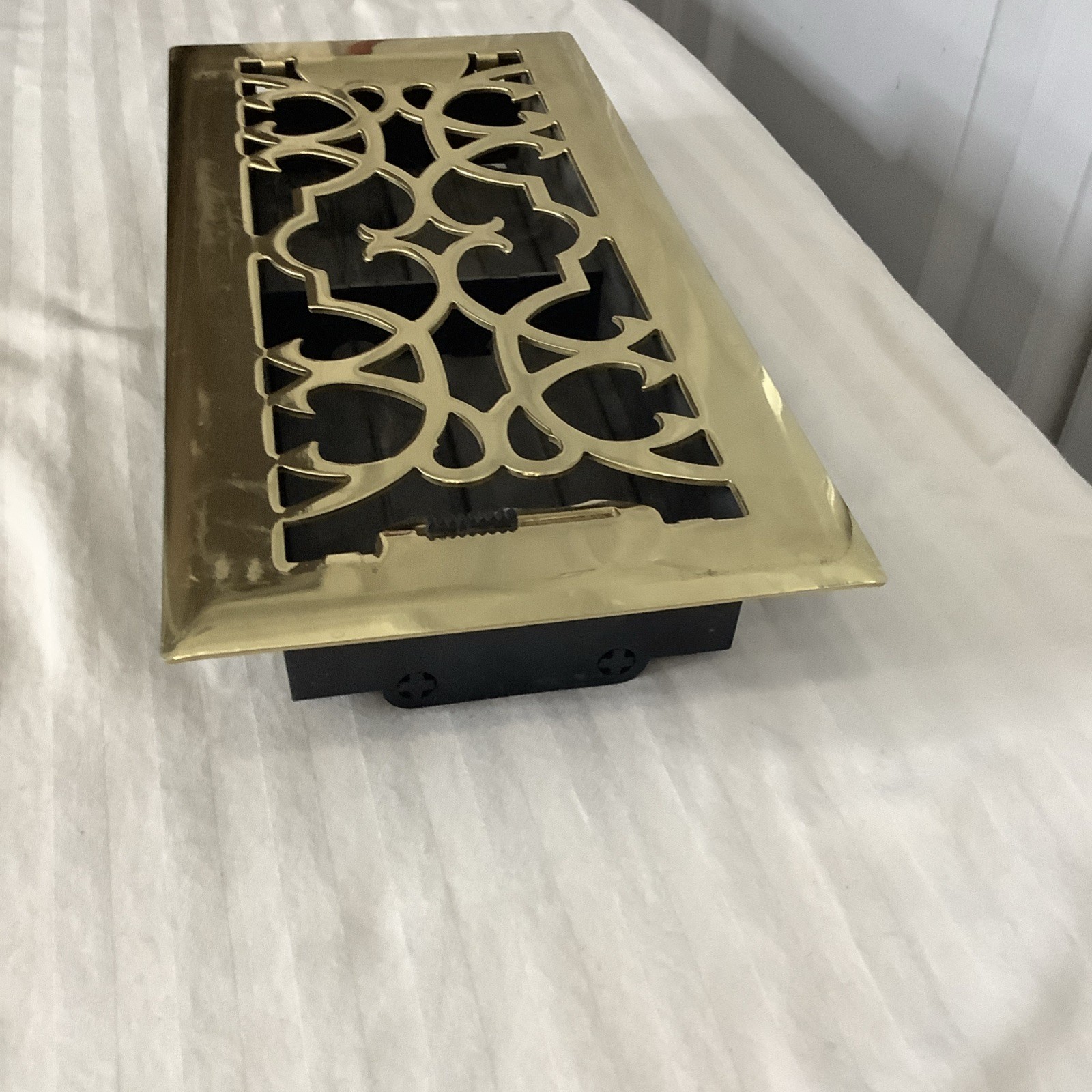 Brass Elegans Decorative Floor Registrar 5.5” x 11.5” Polished Brass Floor