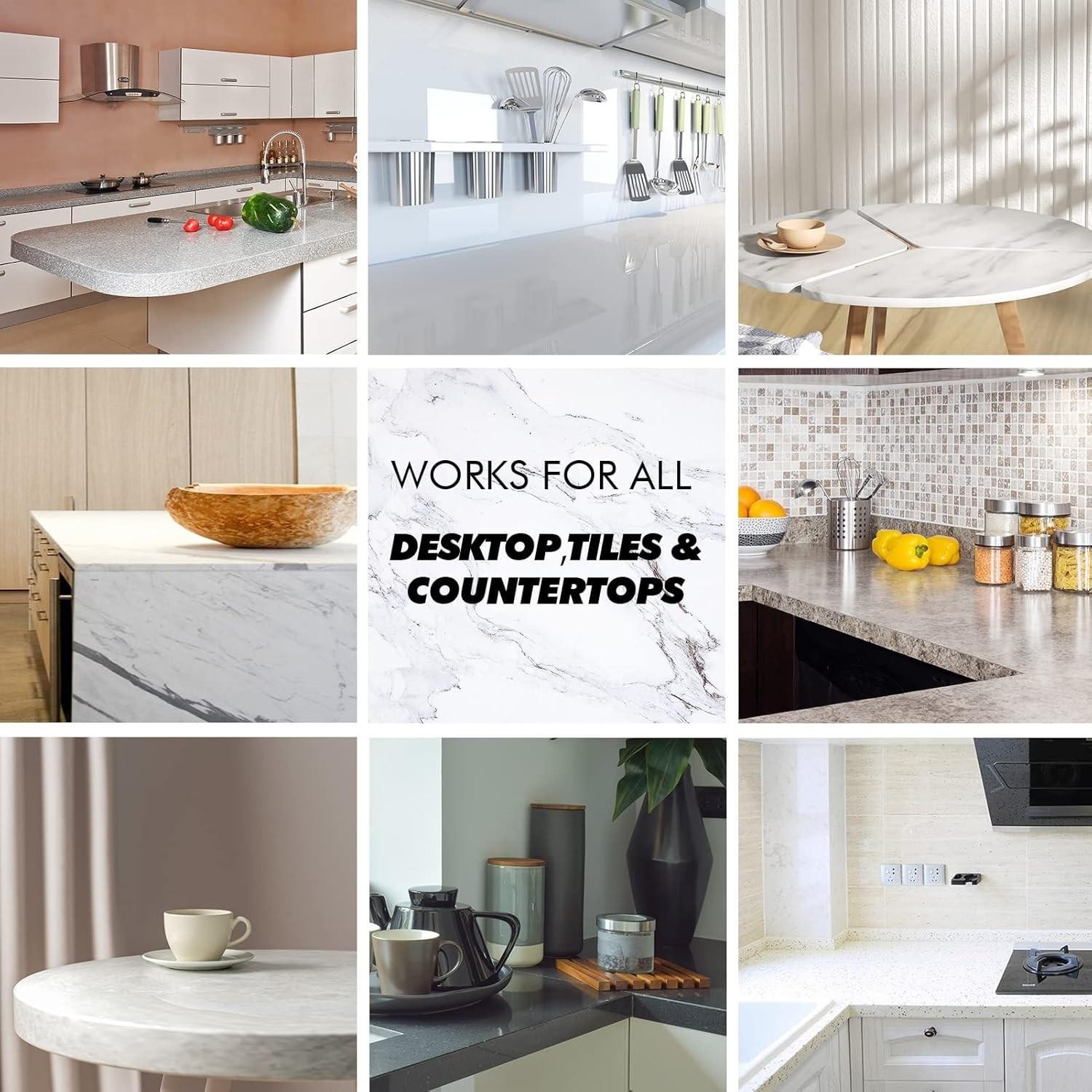 Tile Repair Kit & Granite Quartz Countertop Chip Repair Kit Color Match Marble