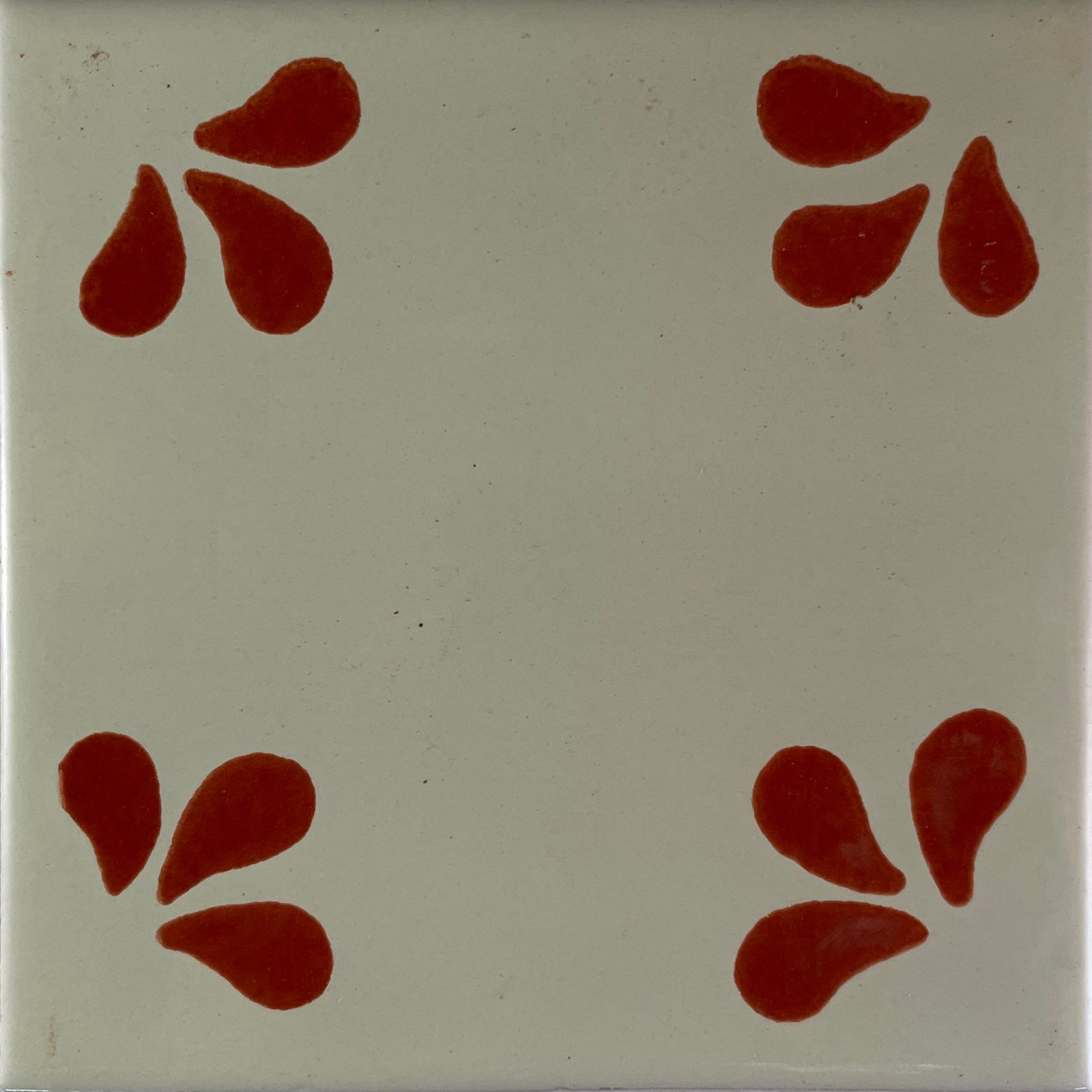 4.2×4.2 9 pcs Terracotta Tuliman Mexican Clay Tile Handmade Talavera Backsplash