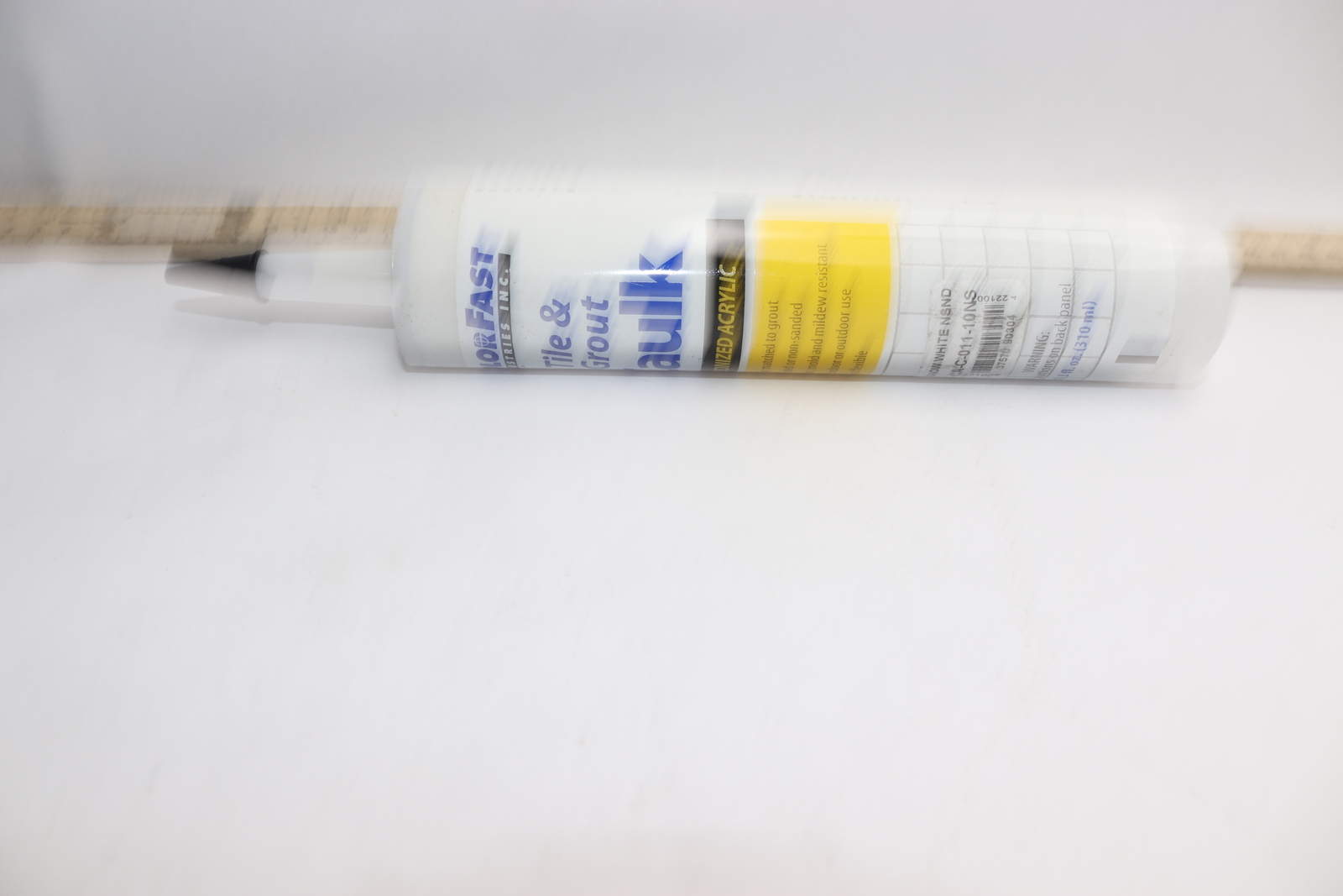 ColorFast Non Sanded Paintable Latex Caulk Snow White 10.1-Oz. CA-C-011-10NS