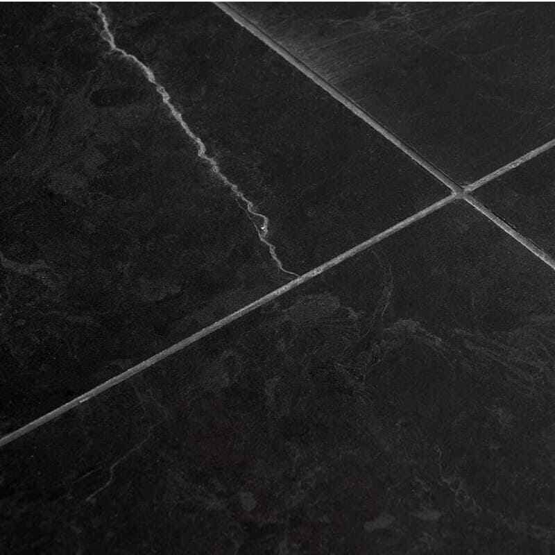 20 Sq Ft Blackout Nero Marquina 12″ x 24″ Polished Marble Floor & Wall Tile LPU