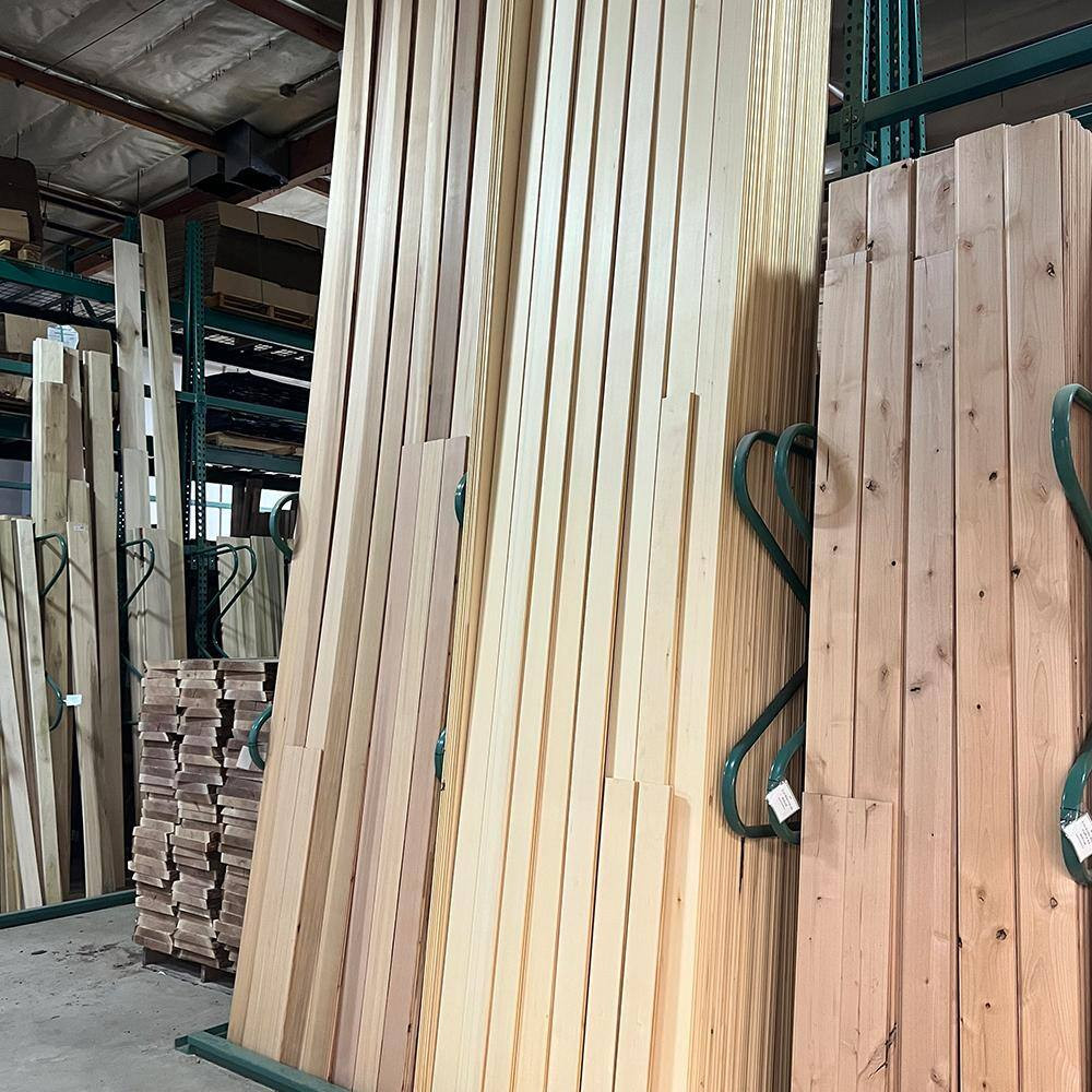 1 In. X 6 In. X 6 Ft. Knotty Alder Tongue and Groove Hardwood Board (2-Pack)