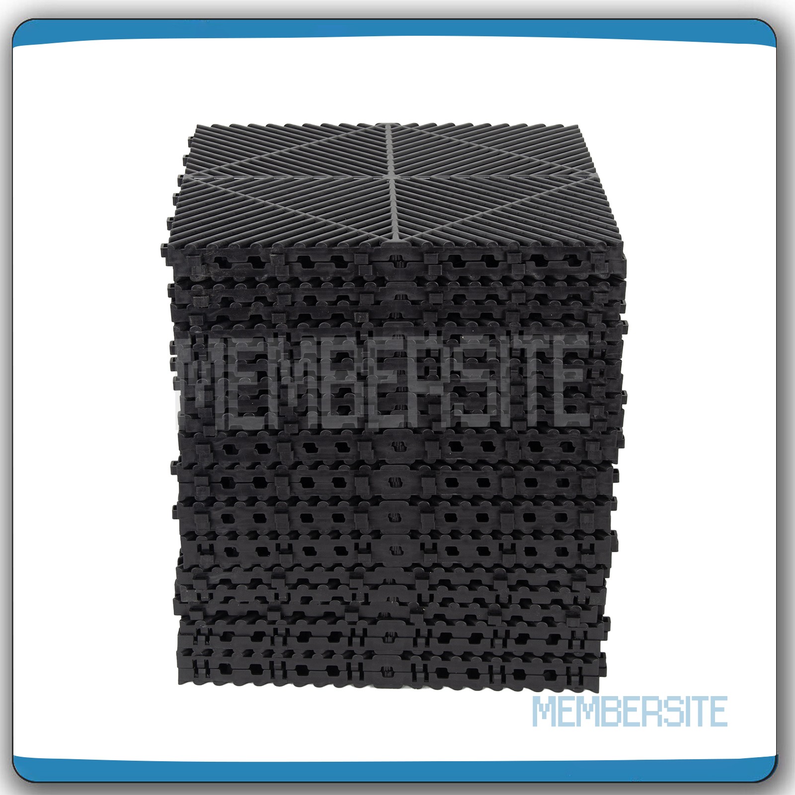 25/50 Pcs Interlocking Garage Floor Tiles Mat Modular Floor Tile 15.75”x15.75”