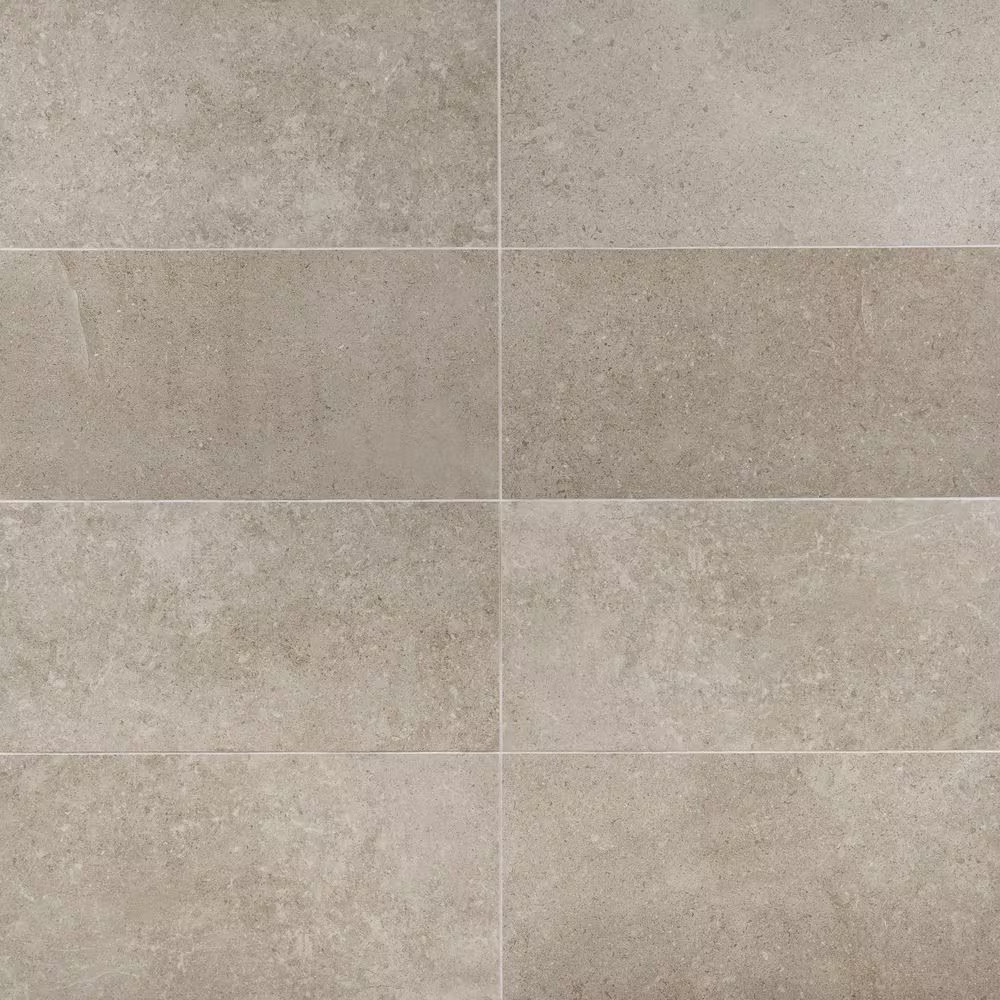 Iris Tortora Taupe 11.81 In. X 23.62 In. Matte Porcelain Floor and Wall Tile (9.