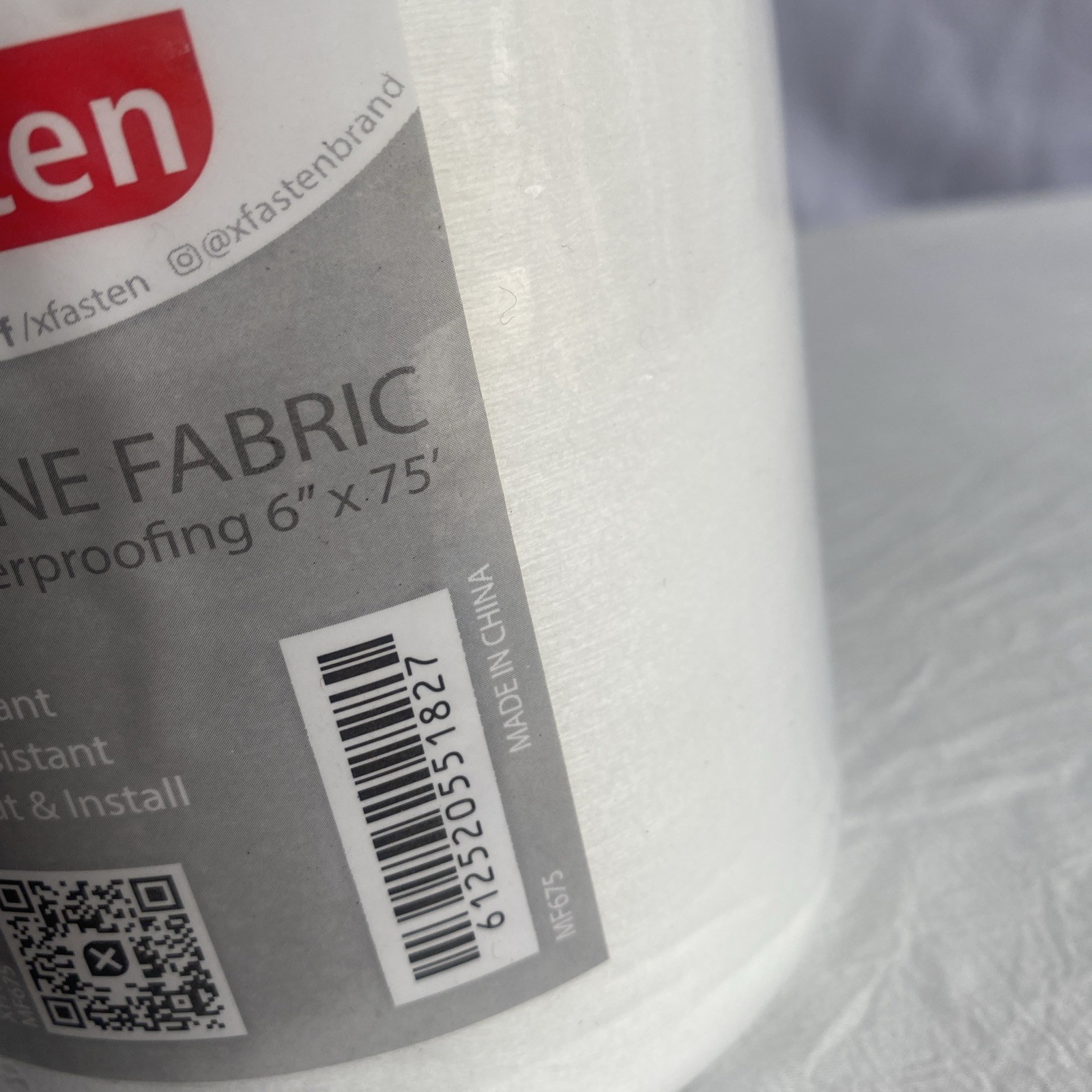 Waterproofing Membrane Fabric, 6 Inch X 75 Foot Roll Membrane