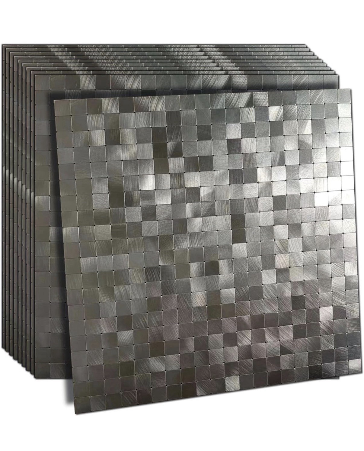 10Sheets Peel and Stick Backsplash Tile for Kitchen, Self-Adhesive Mosaic Tile