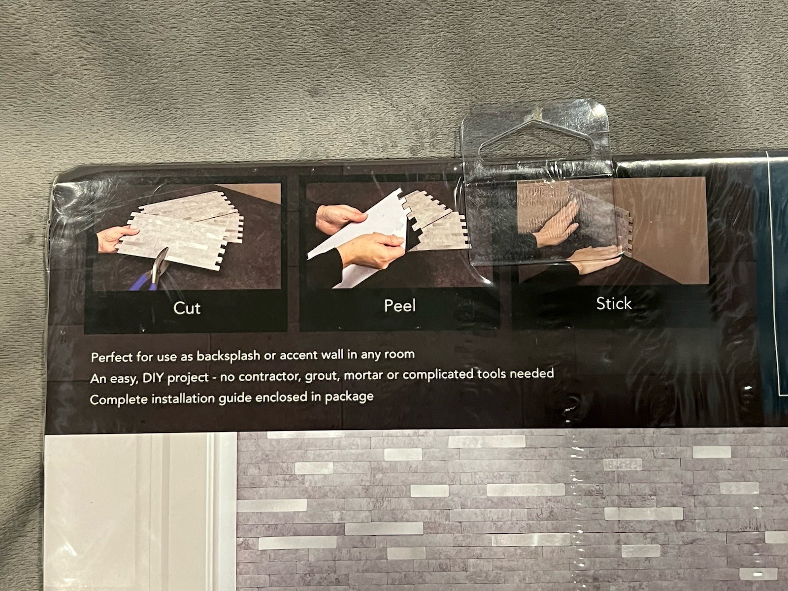 Aspect Metal And Composite Peel And Stick Backsplash Tiles AC0-04