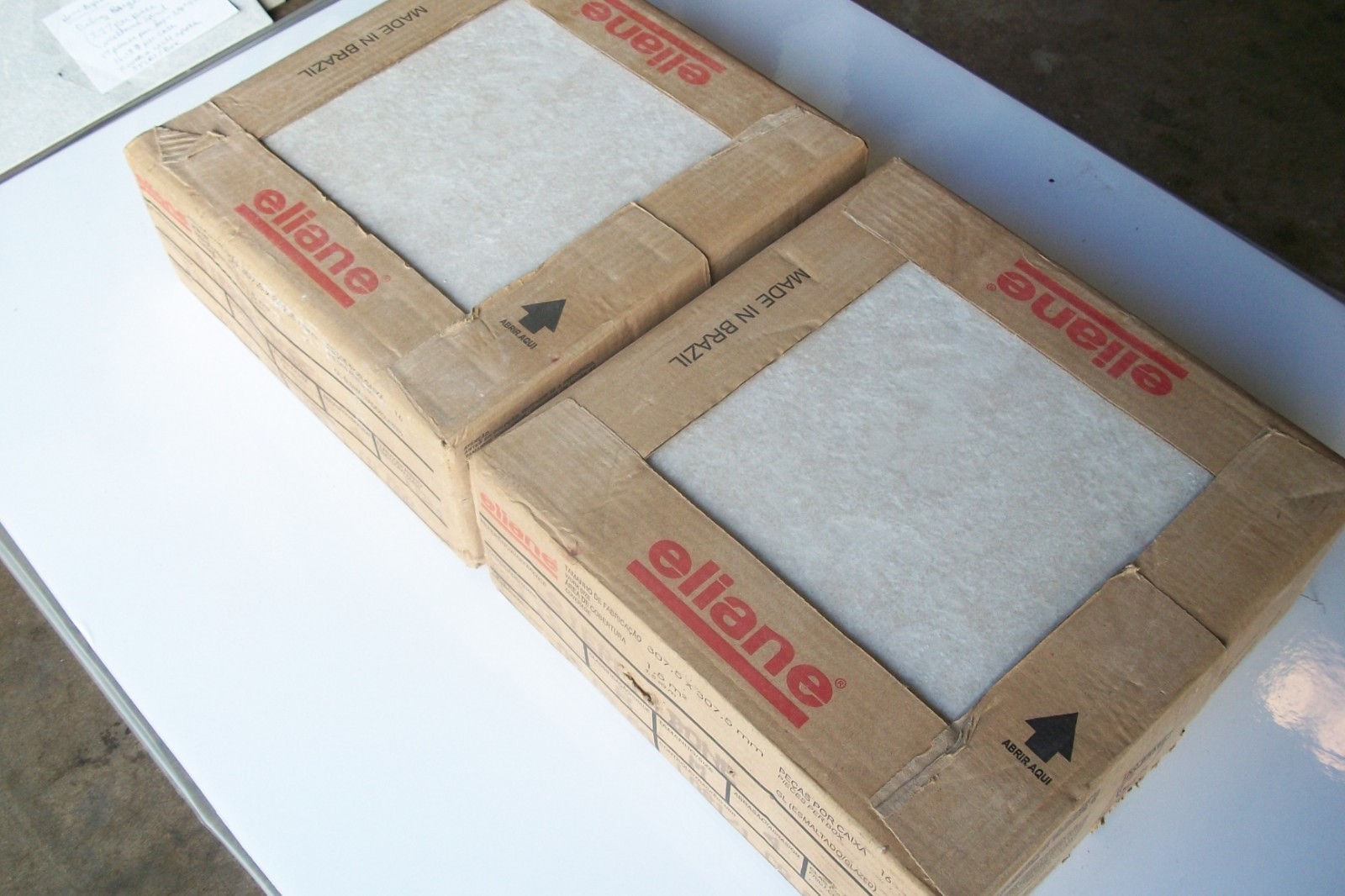 (NOS) ELIANE Floor & Wall Tile 12×12″ Sierra Bone 2 Boxes Of 16 (32+ 4 Extra)