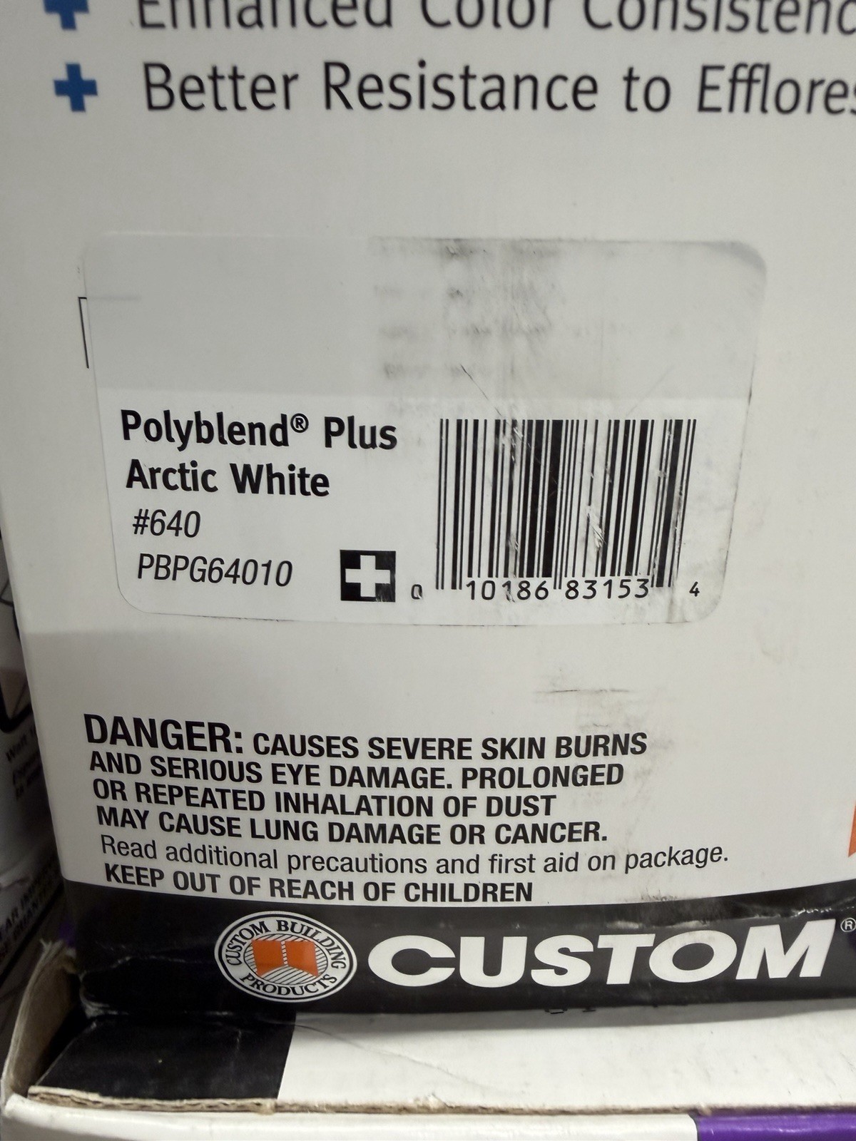 Polyblend Plus Un Sanded Grout 10# NEW 20 COLORS