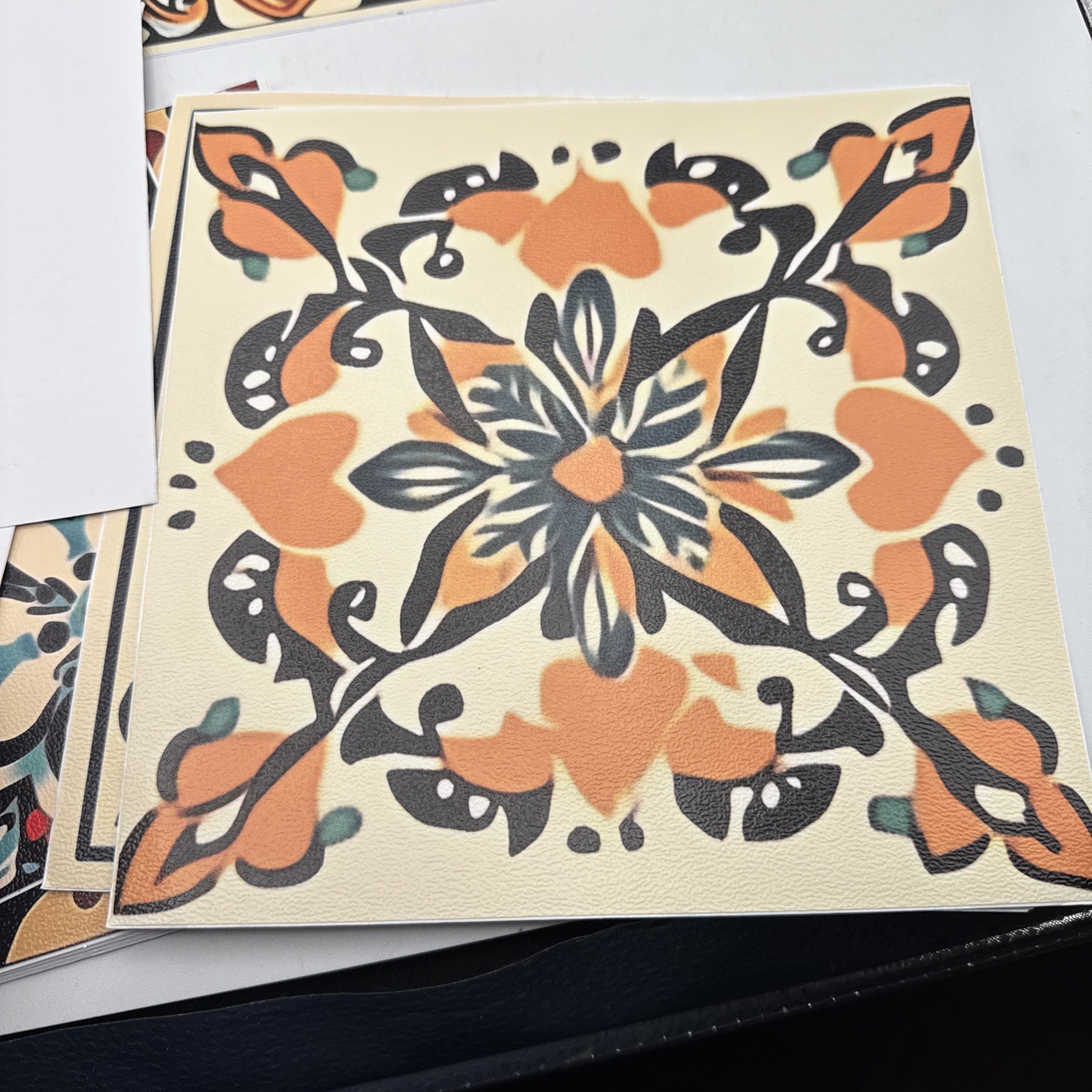 Tile Stickers Mexican Spanish 20pc 8×8” Peel and Stick for Kitchen and Bathroom