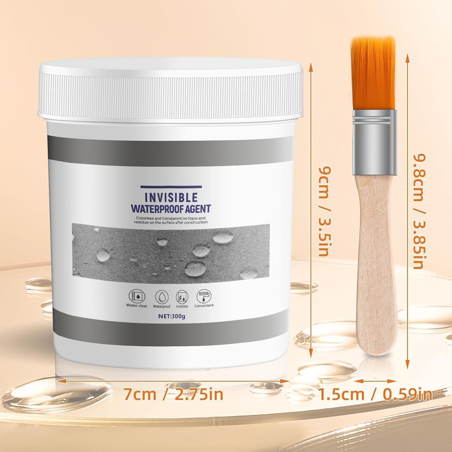 Upgrade Invisible Waterproof Agent, 2026 New 300g Super Strong Invisile Water…