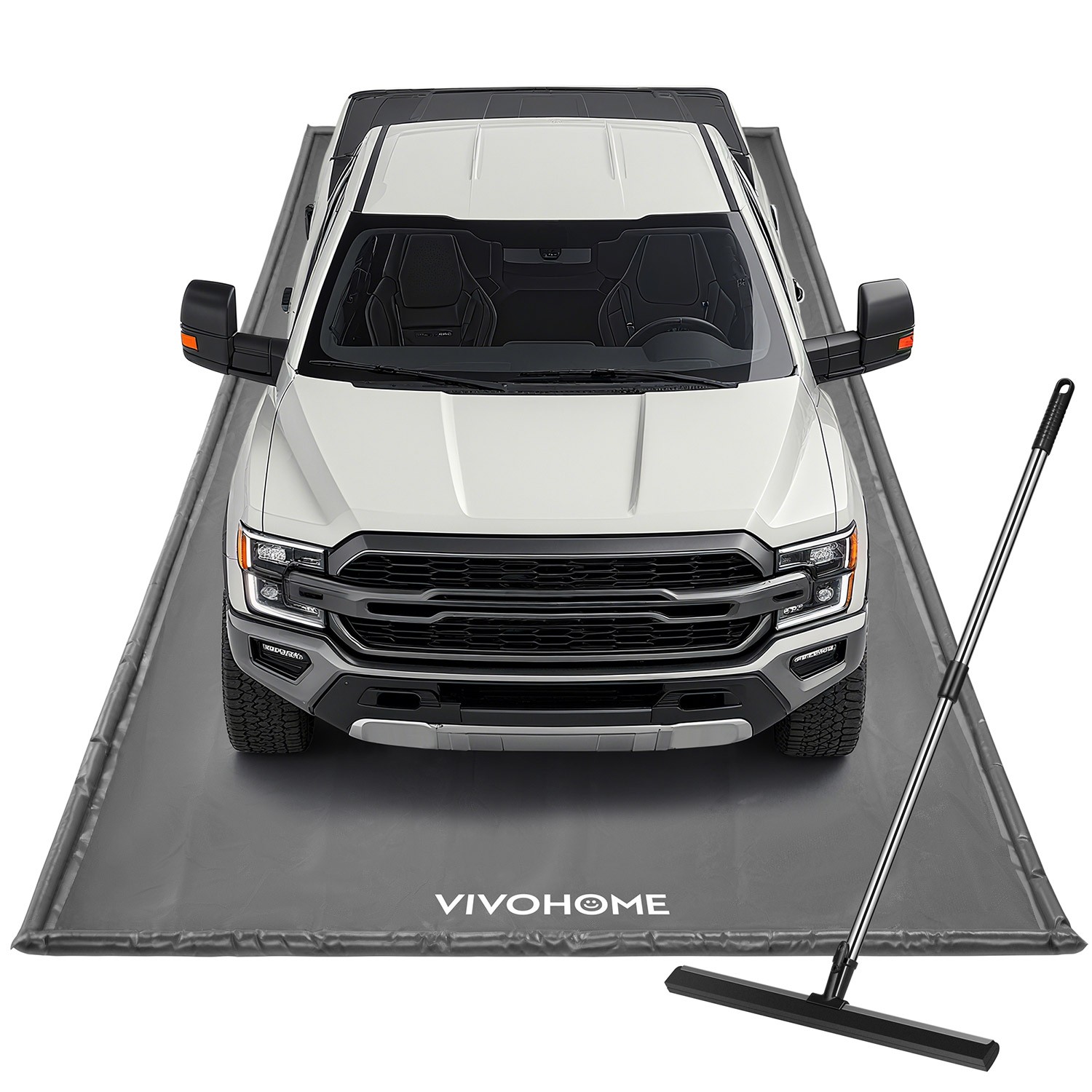 Garage Containment Mat 8.6x20FT Waterproof Floor Mat Snow Melt Water Catch Car