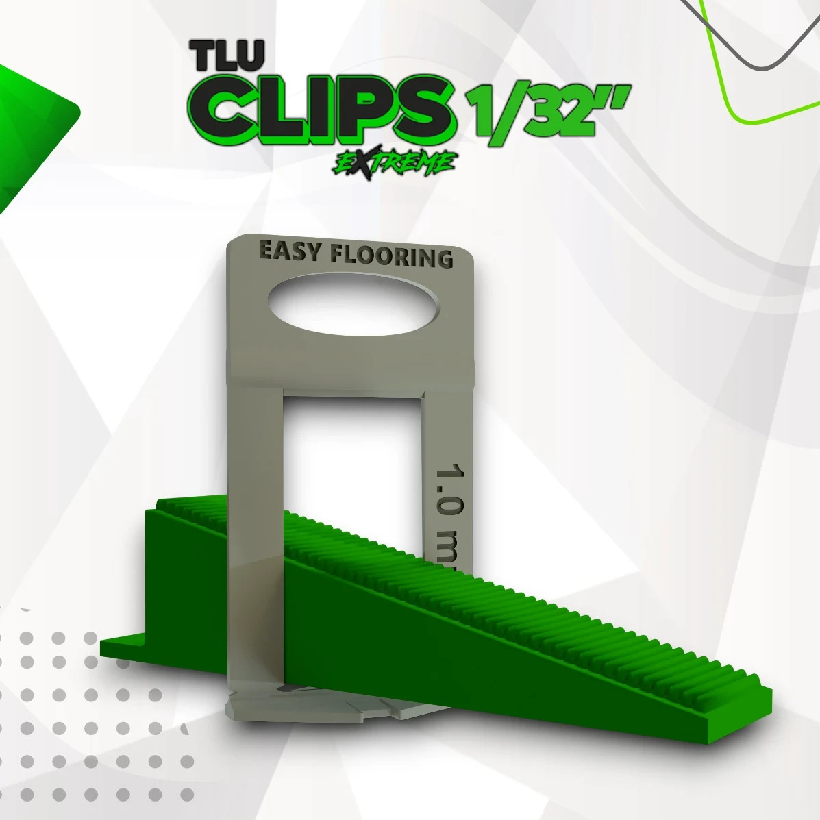 Travertine Leveling Clips 1/32″ – High Height Pieces