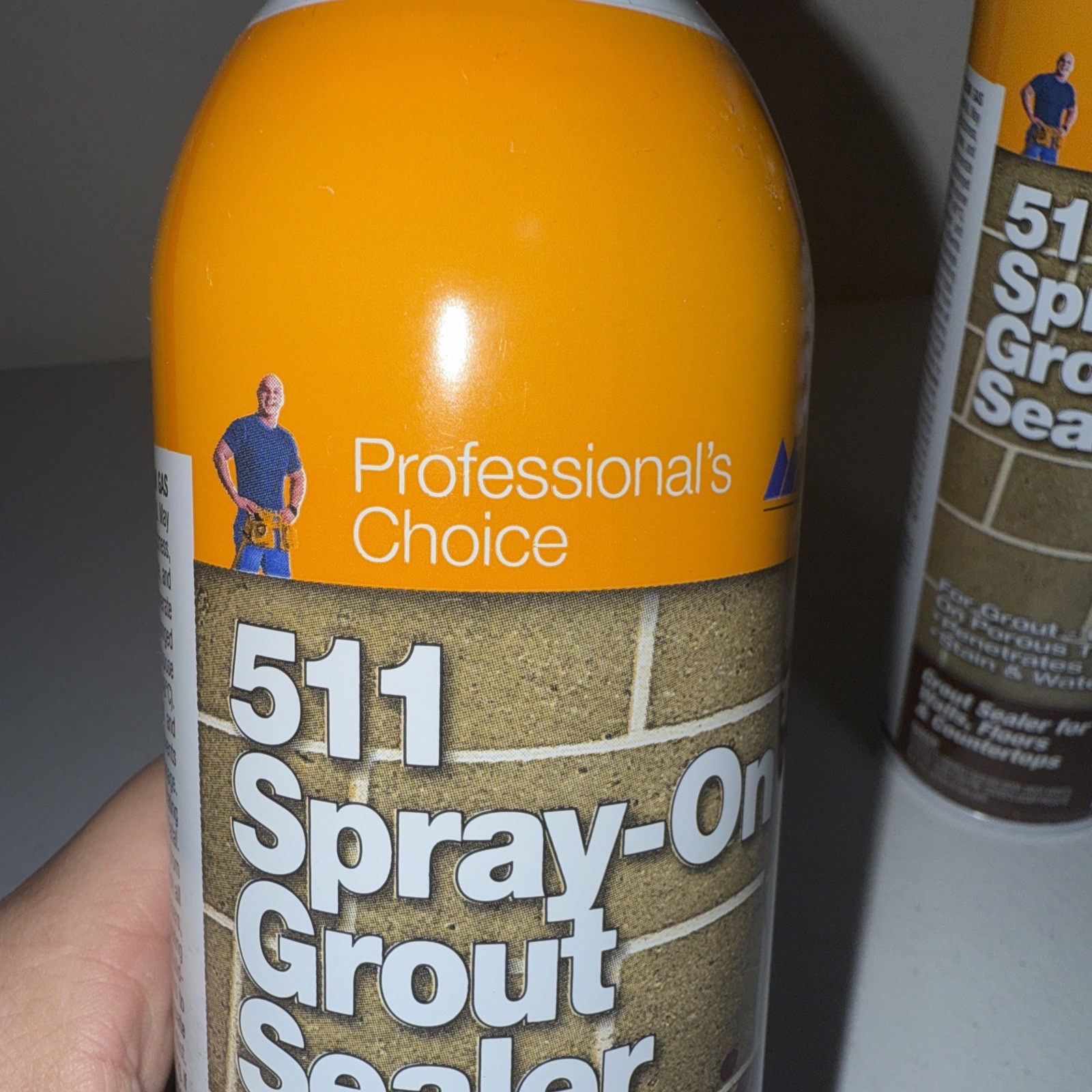 2 Pack 511 Spray-On Grout Sealer Water & Stain Protection Tile Shower