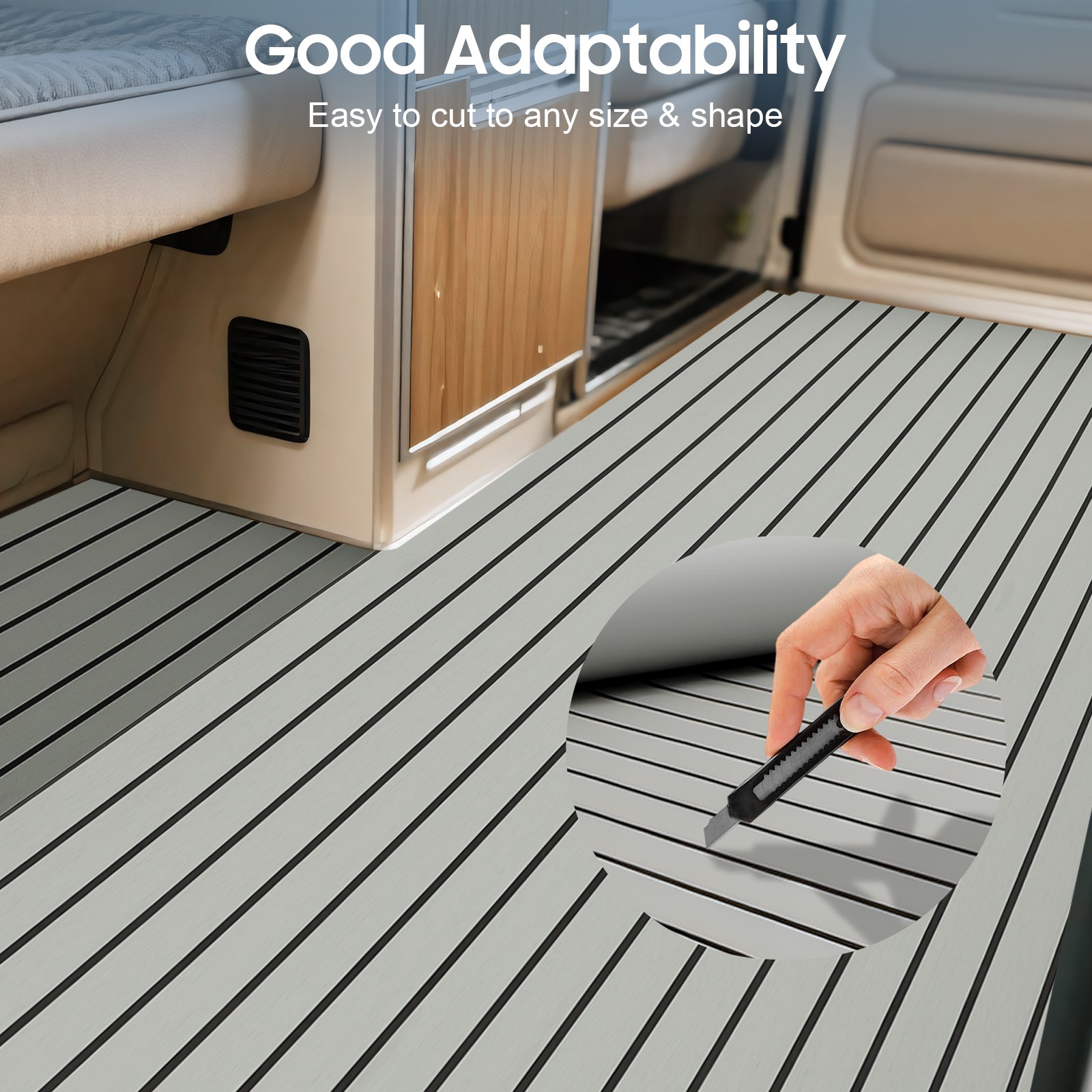 EVA Foam Boat Marine Flooring Mat Teak Decking Boat Yacht Flooring Mat Sheet NEW