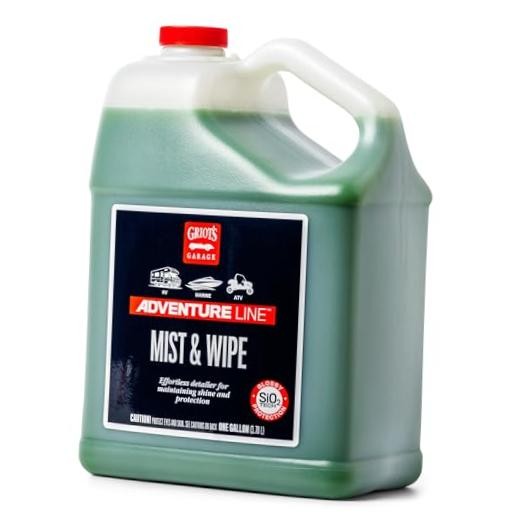 Adventure Mist and Wipe Quick Detailer for Cars, RVs, 128 Fl Oz (Pack of 1)