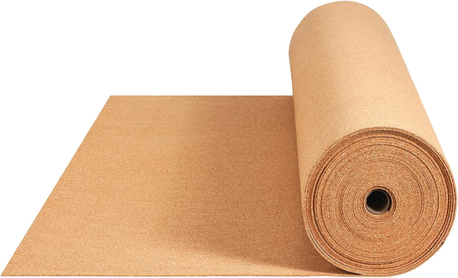 200 Sq. Ft. Cork Roll Cork Mat Roll 48 X 600 Inch Cork Underlayment Roll 1/8 Thi