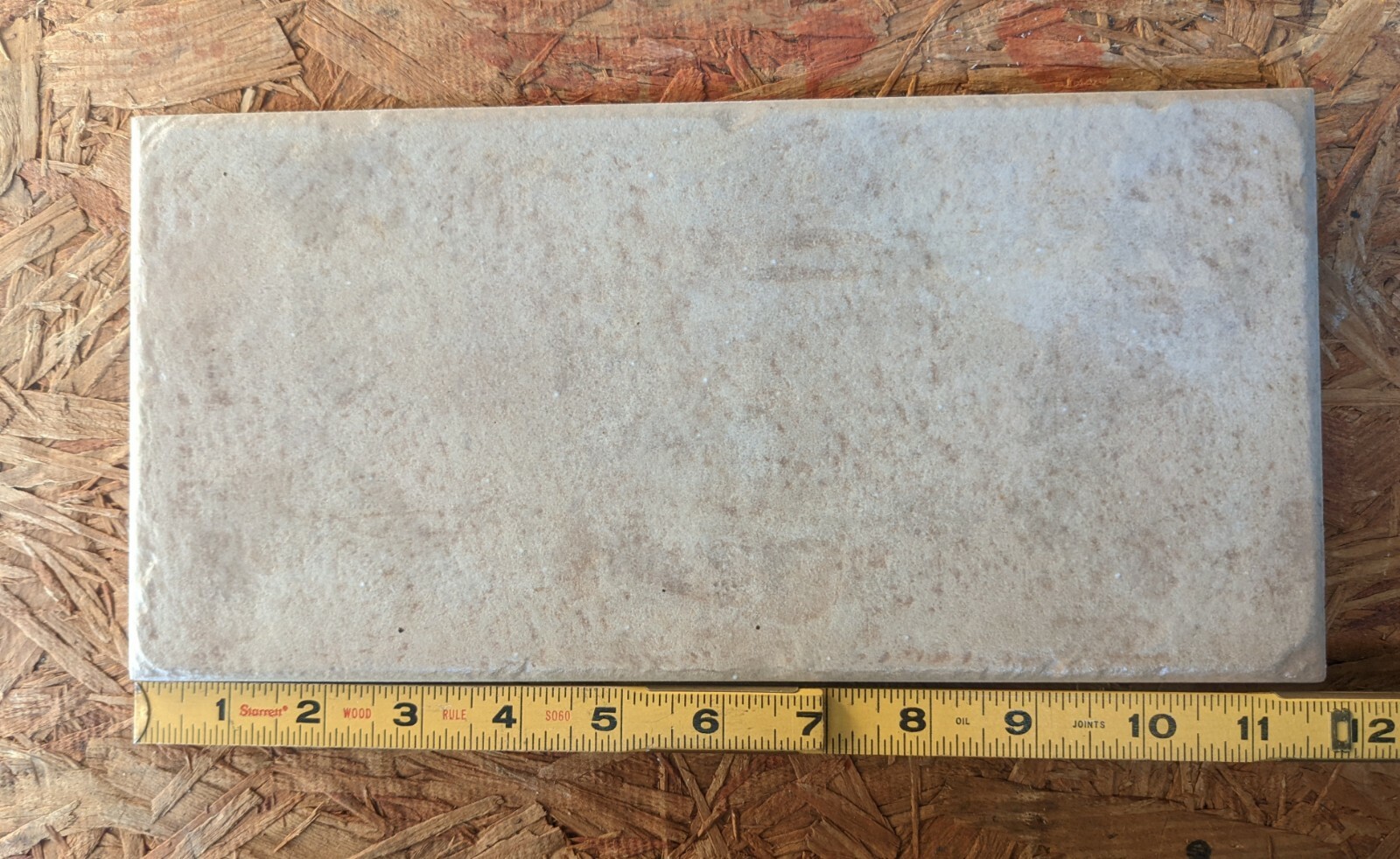 2 PCs Vintage Daltile Gold Rush Series Floor tile 6×12″ color 5202 Gold Dust